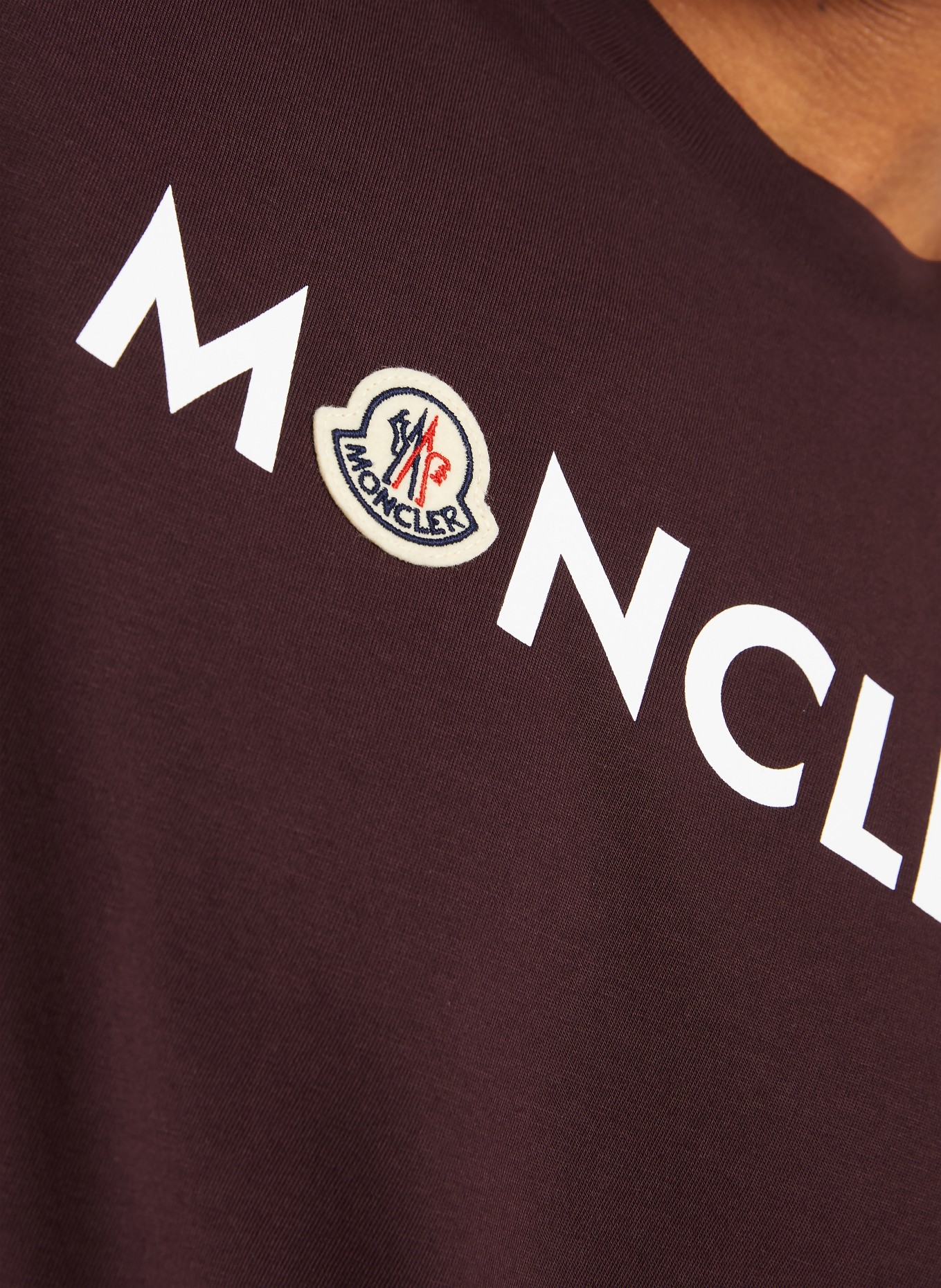 MONCLER T-Shirt: DUNKELROT