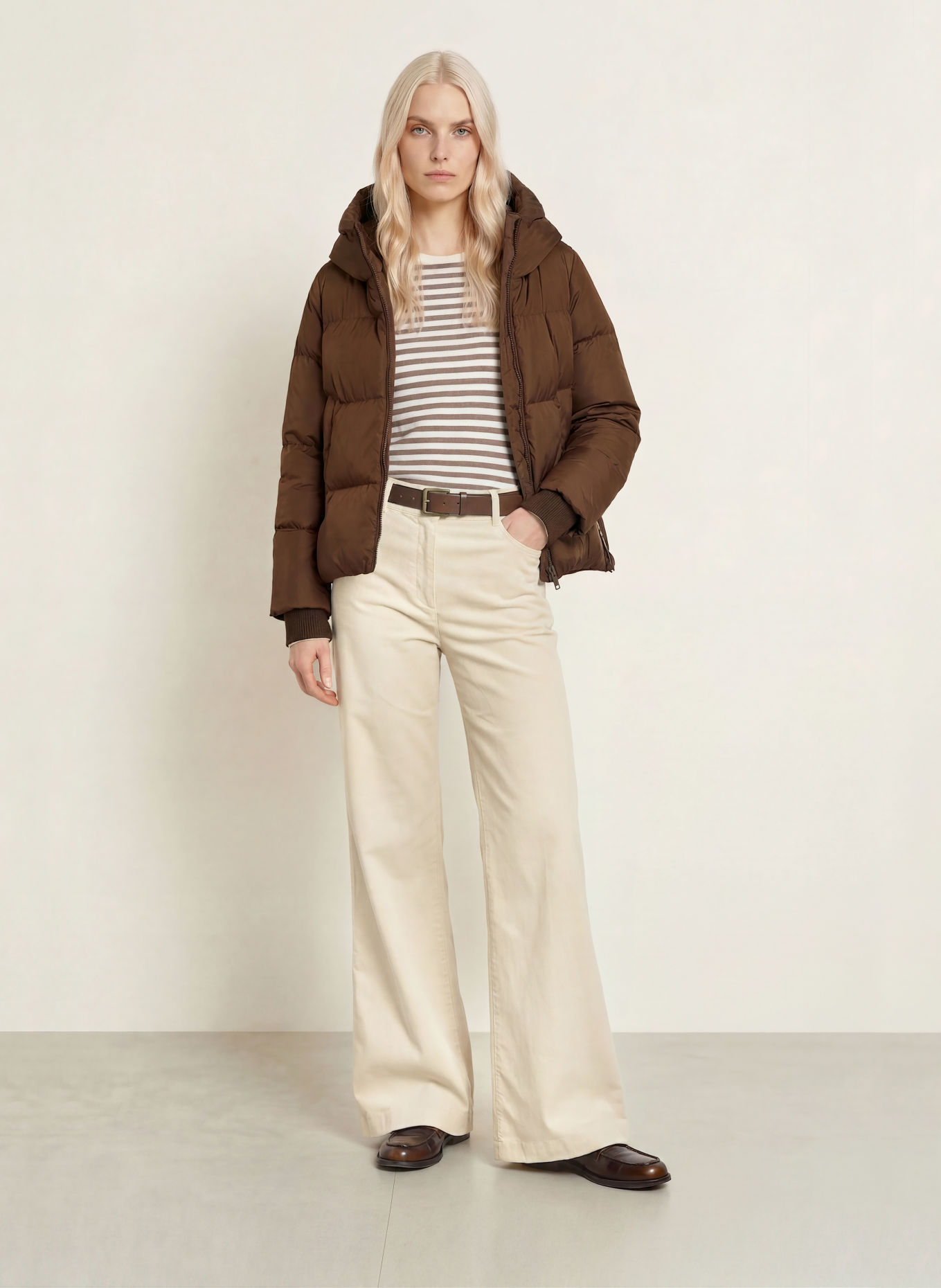 Marc O'Polo Donsjas: MARRON FONCÉ