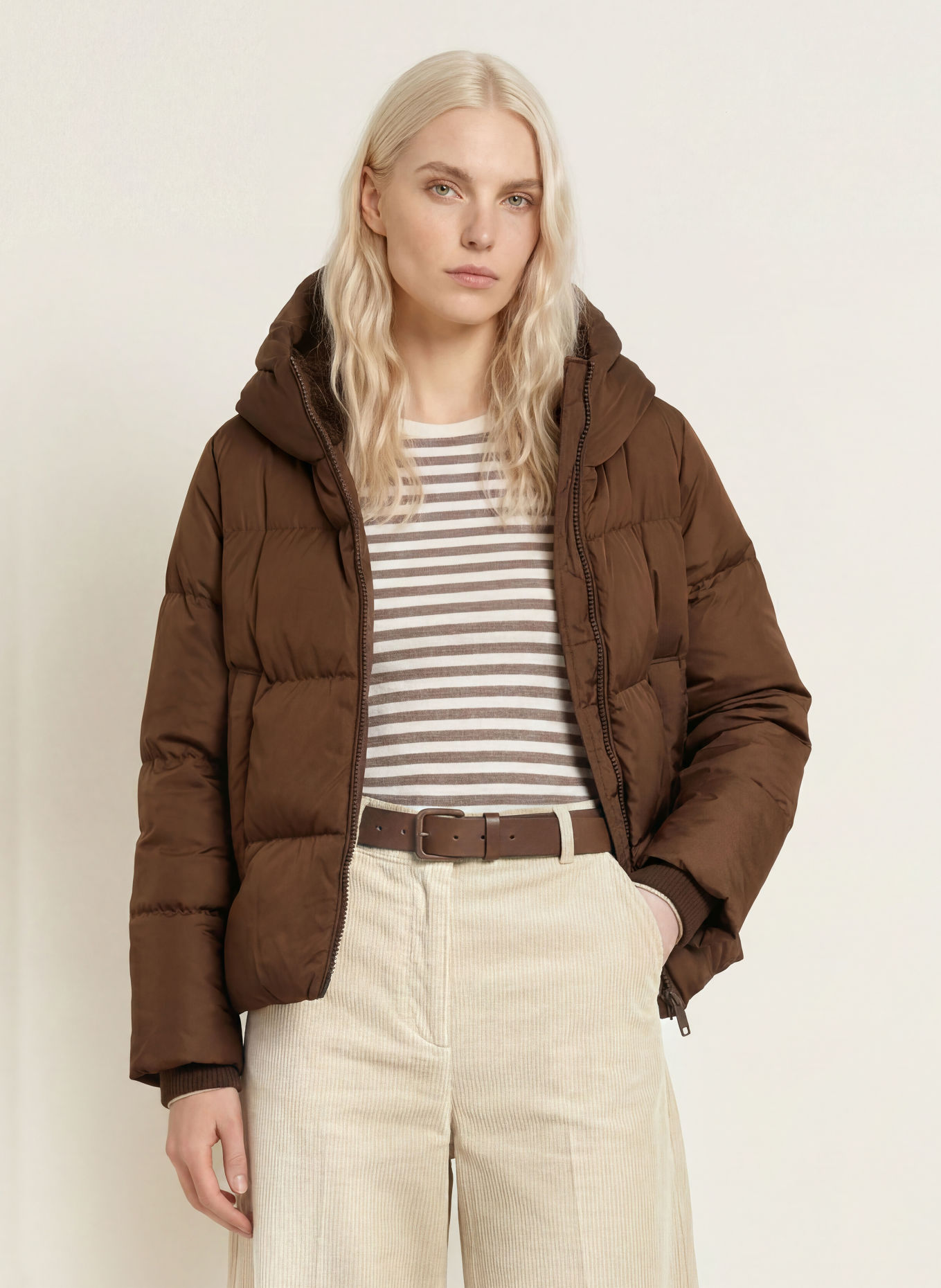 Marc O'Polo Donsjas: MARRON FONCÉ