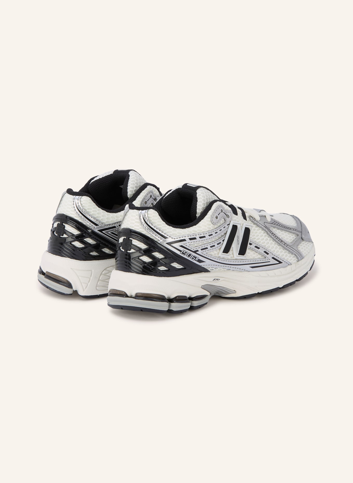 new balance Sneaker 1906: SILBER / CREME / SCHWARZ