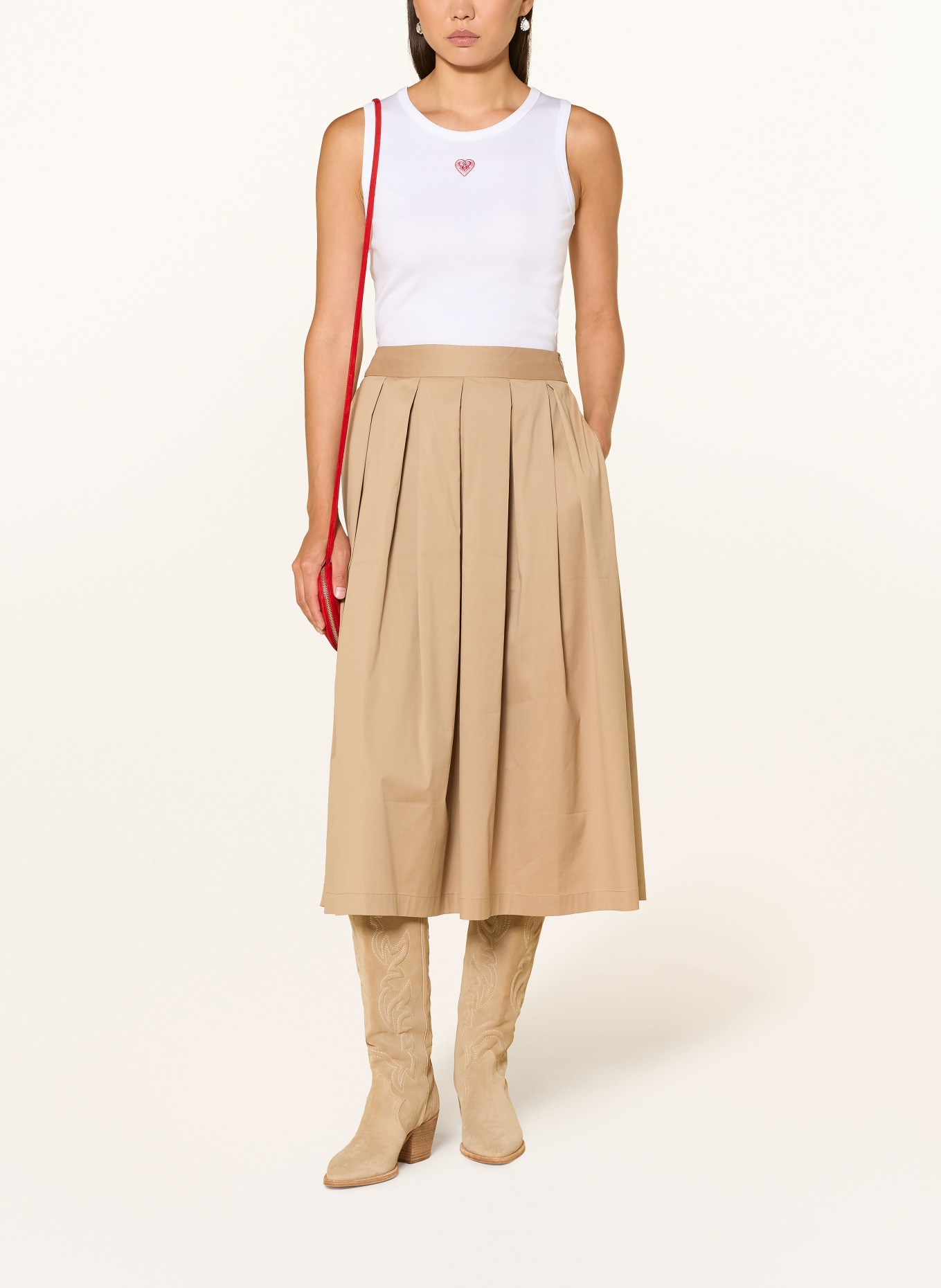 Johann & Johanna Top: WEISS / ROT