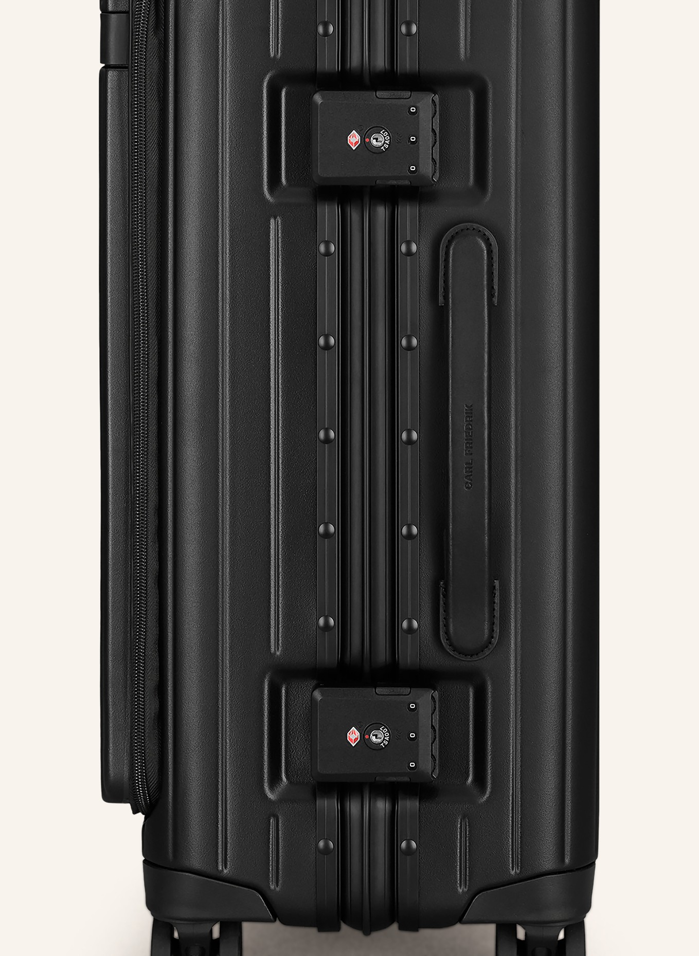 CARL FRIEDRIK Trolley THE CARRY-ON X: BLACK