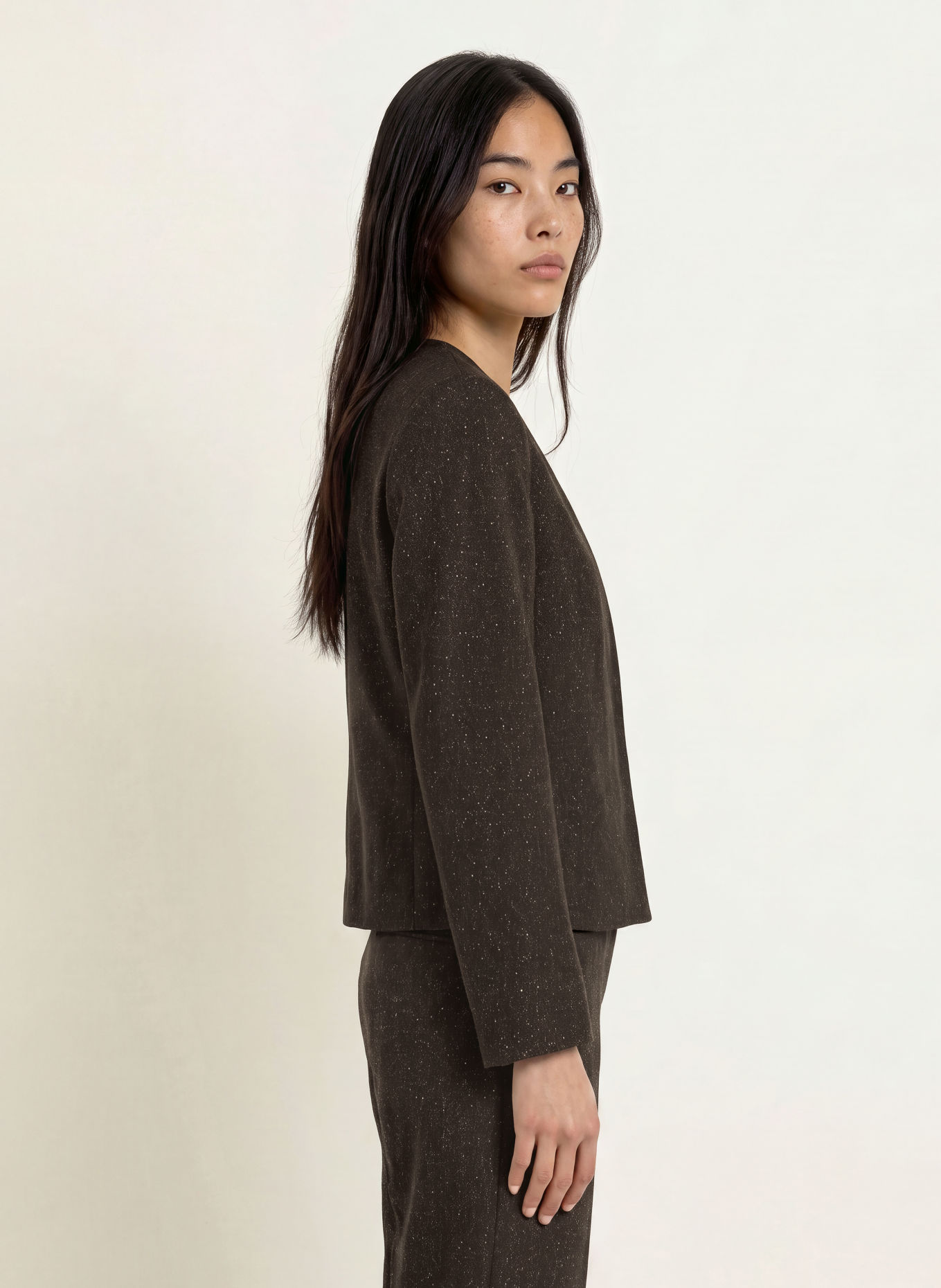 TIGER OF SWEDEN Blazer ELEANOR: NOIR / BLANC