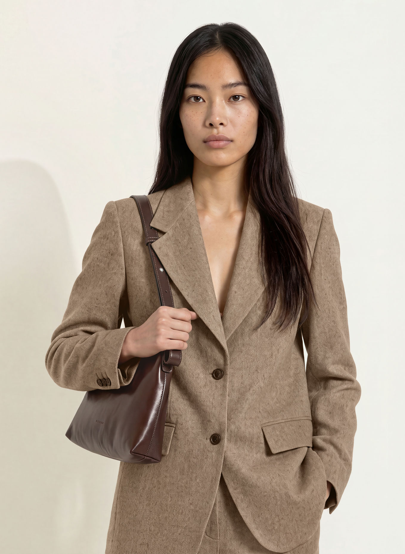 TIGER OF SWEDEN Blazer DIDAR: TAUPE