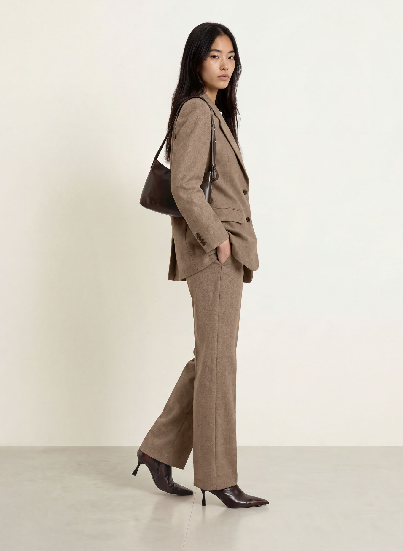TIGER OF SWEDEN Blazer DIDAR: TAUPE
