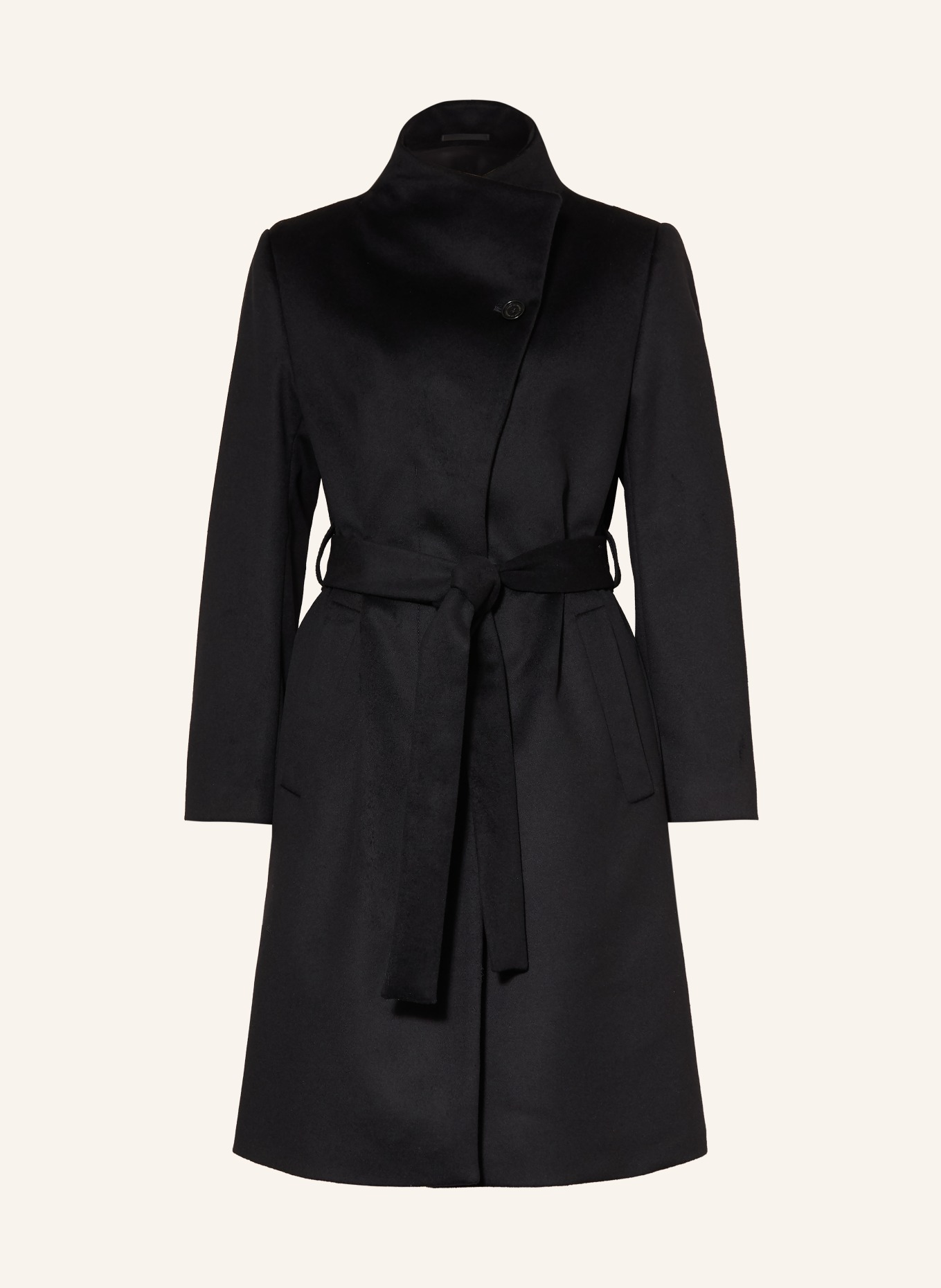 TIGER OF SWEDEN Manteau en laine CEDRIN: NOIR