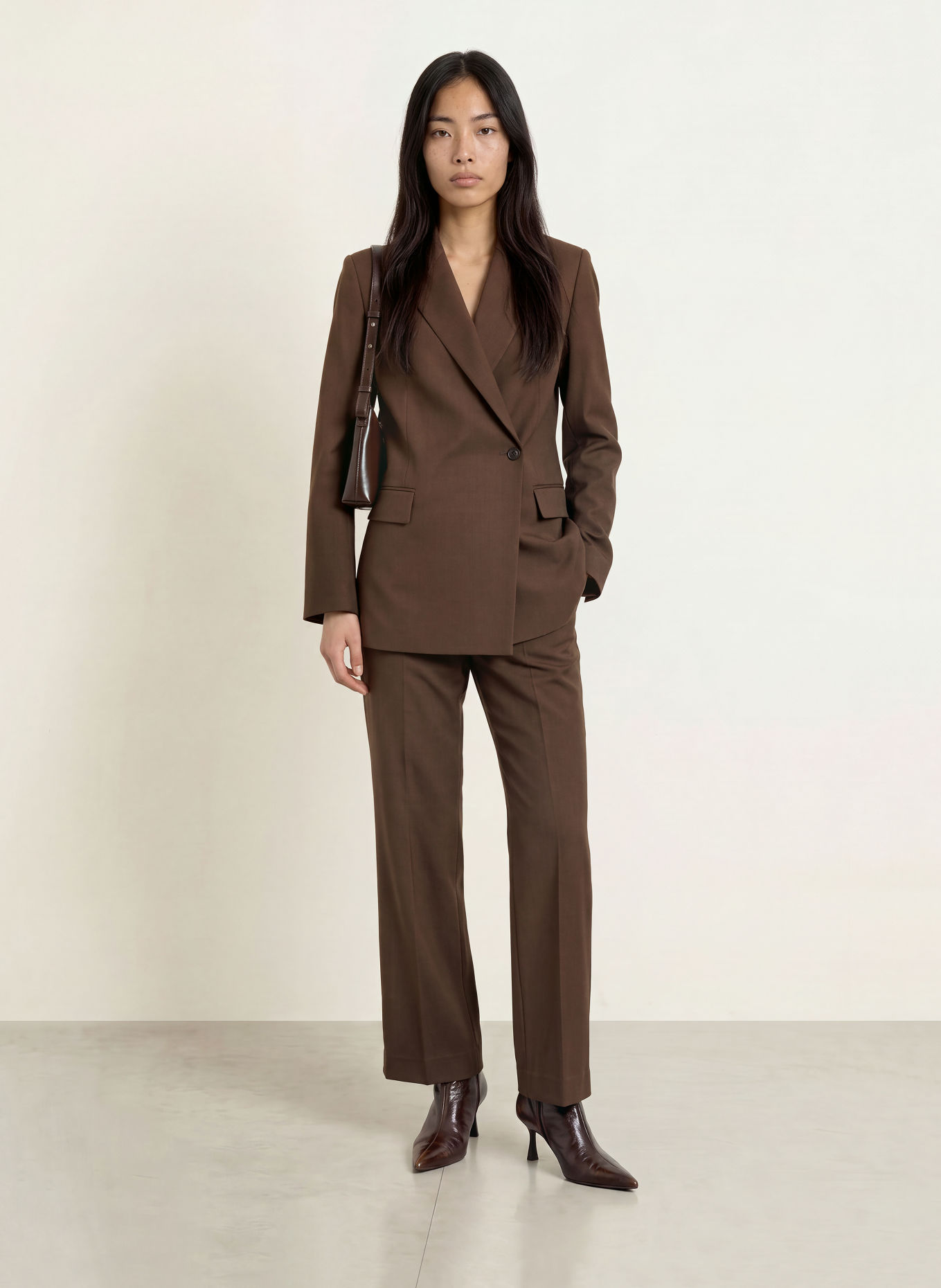 TIGER OF SWEDEN Blazer ELIWIRAA: DUNKELBRAUN
