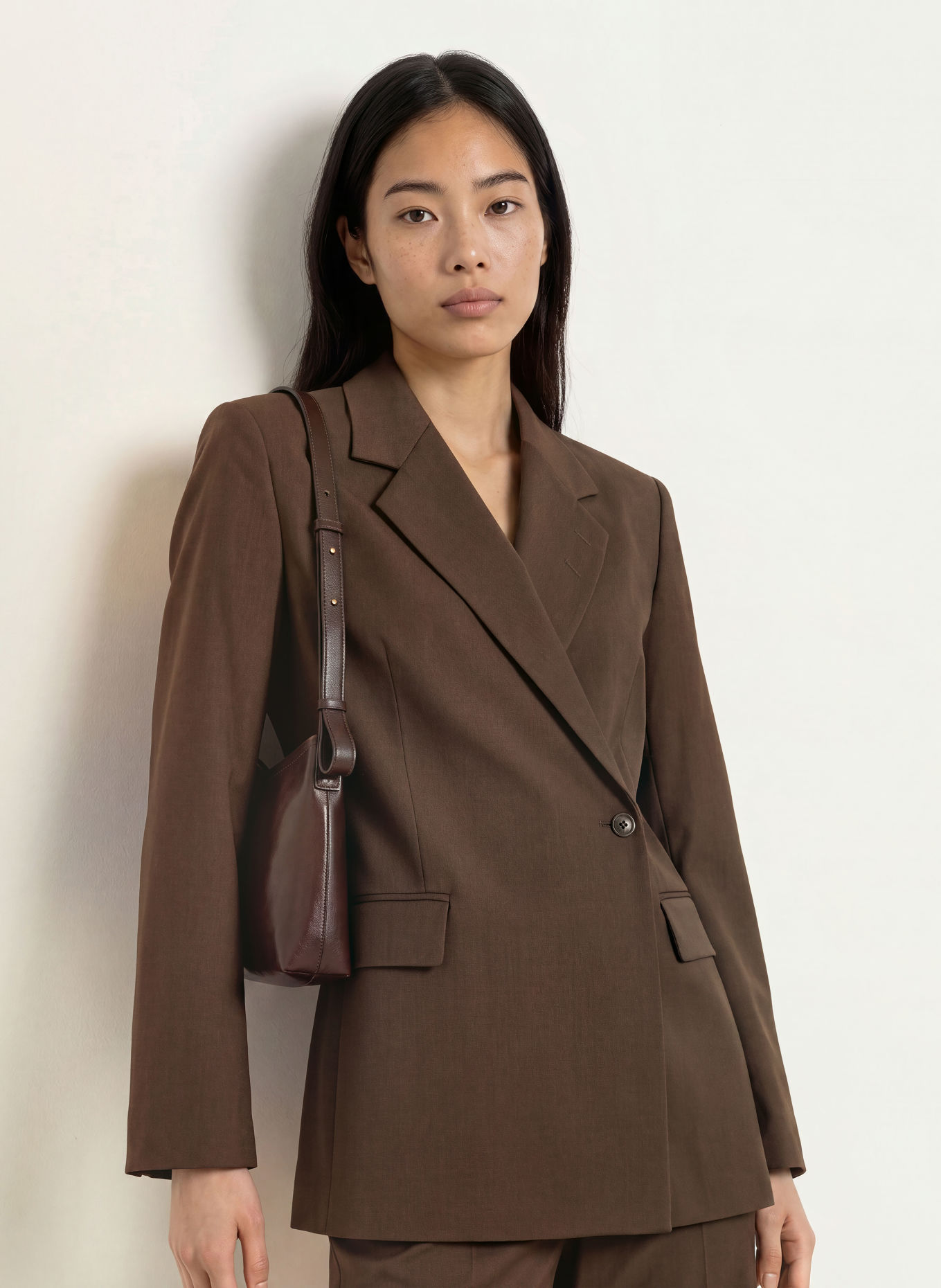 TIGER OF SWEDEN Blazer ELIWIRAA: DUNKELBRAUN