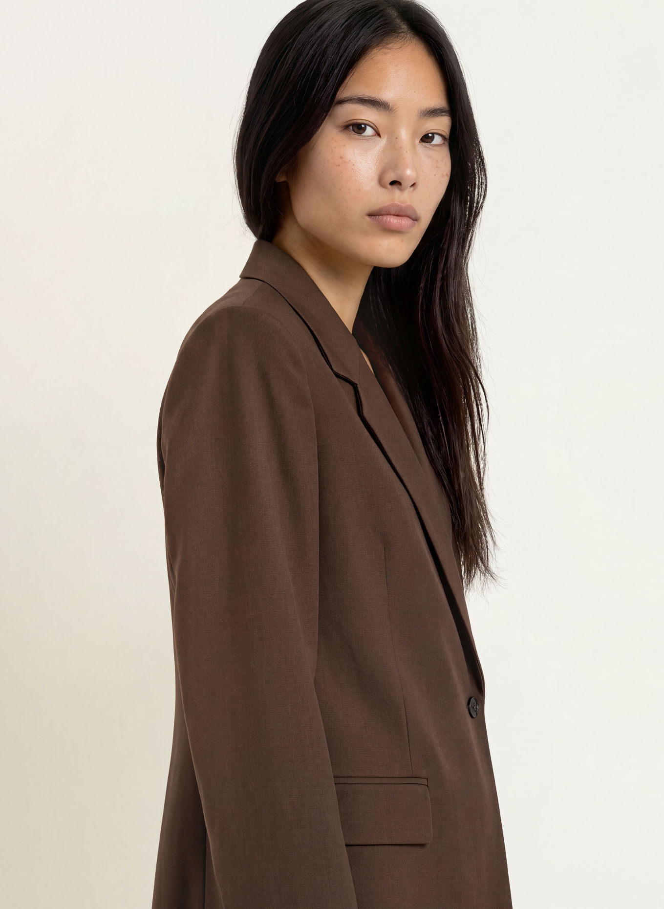 TIGER OF SWEDEN Blazer ELIWIRAA: DUNKELBRAUN