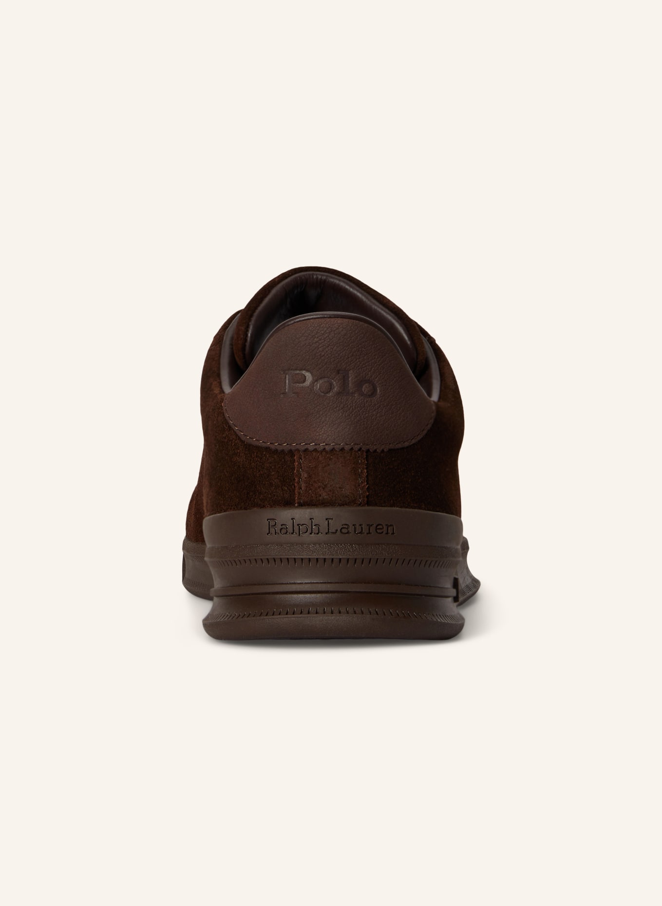 POLO RALPH LAUREN Sneakers: MARRON FONCÉ