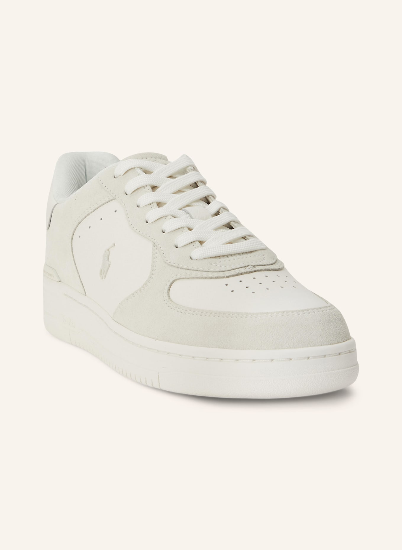 POLO RALPH LAUREN Sneaker: WEISS