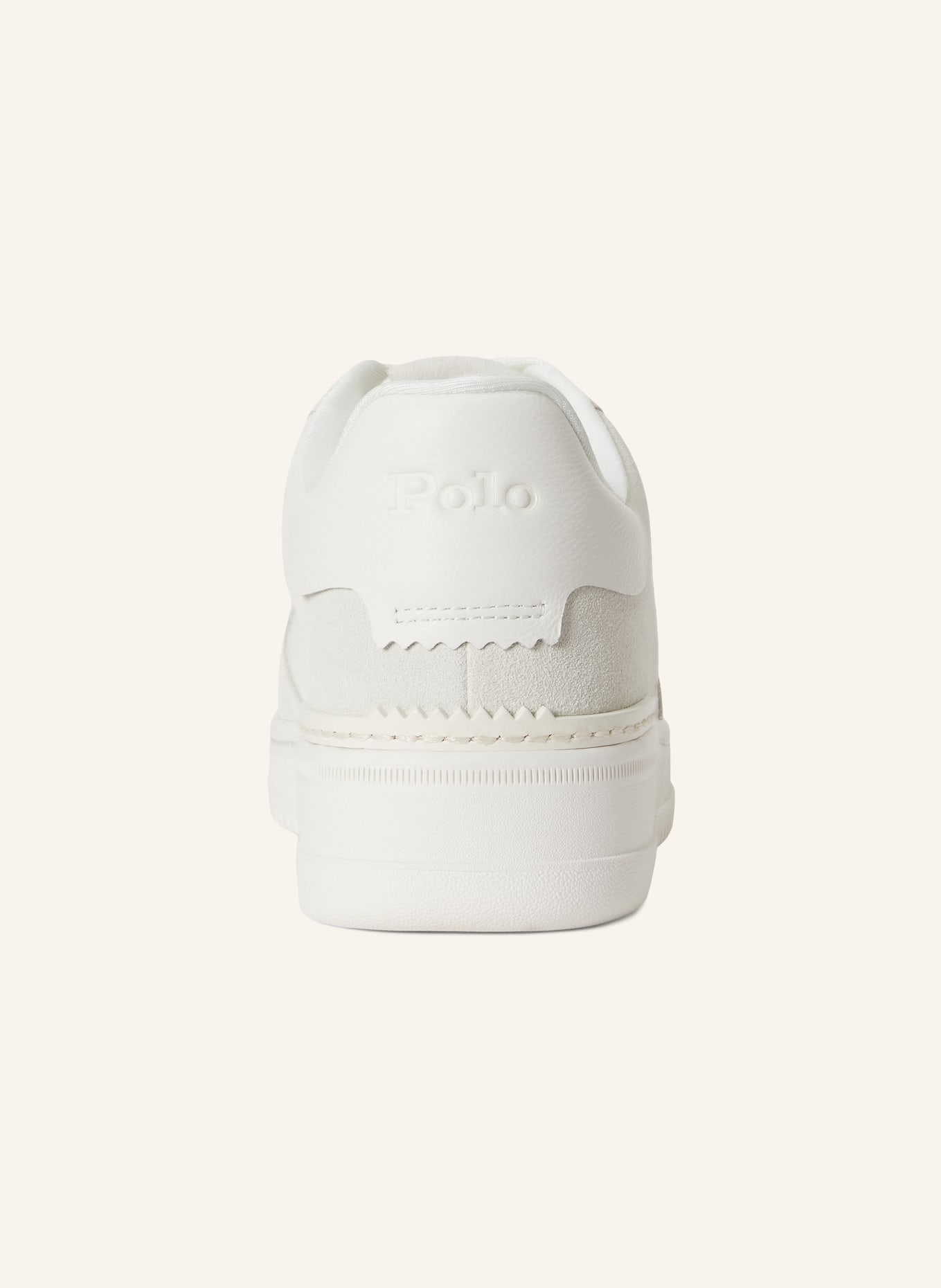 POLO RALPH LAUREN Sneaker: WEISS