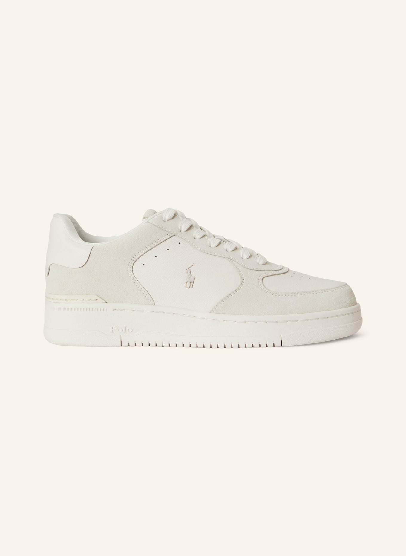 POLO RALPH LAUREN Sneaker: WEISS