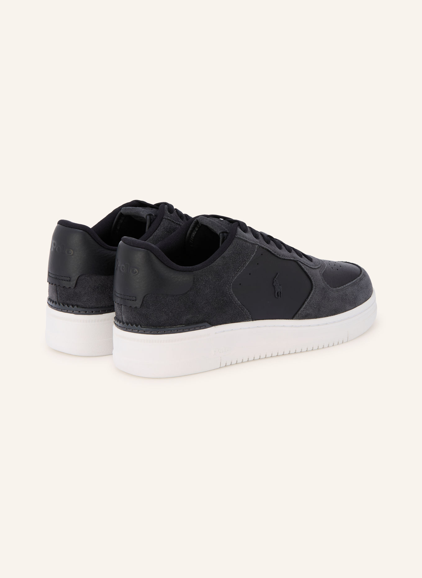 POLO RALPH LAUREN Sneakers: BLACK