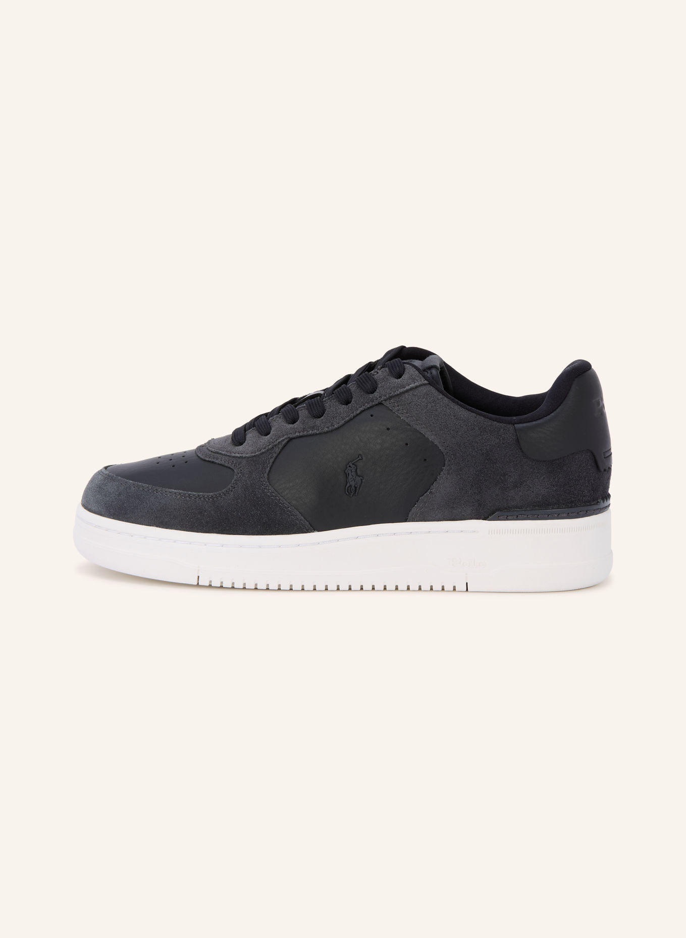 POLO RALPH LAUREN Sneakers: BLACK