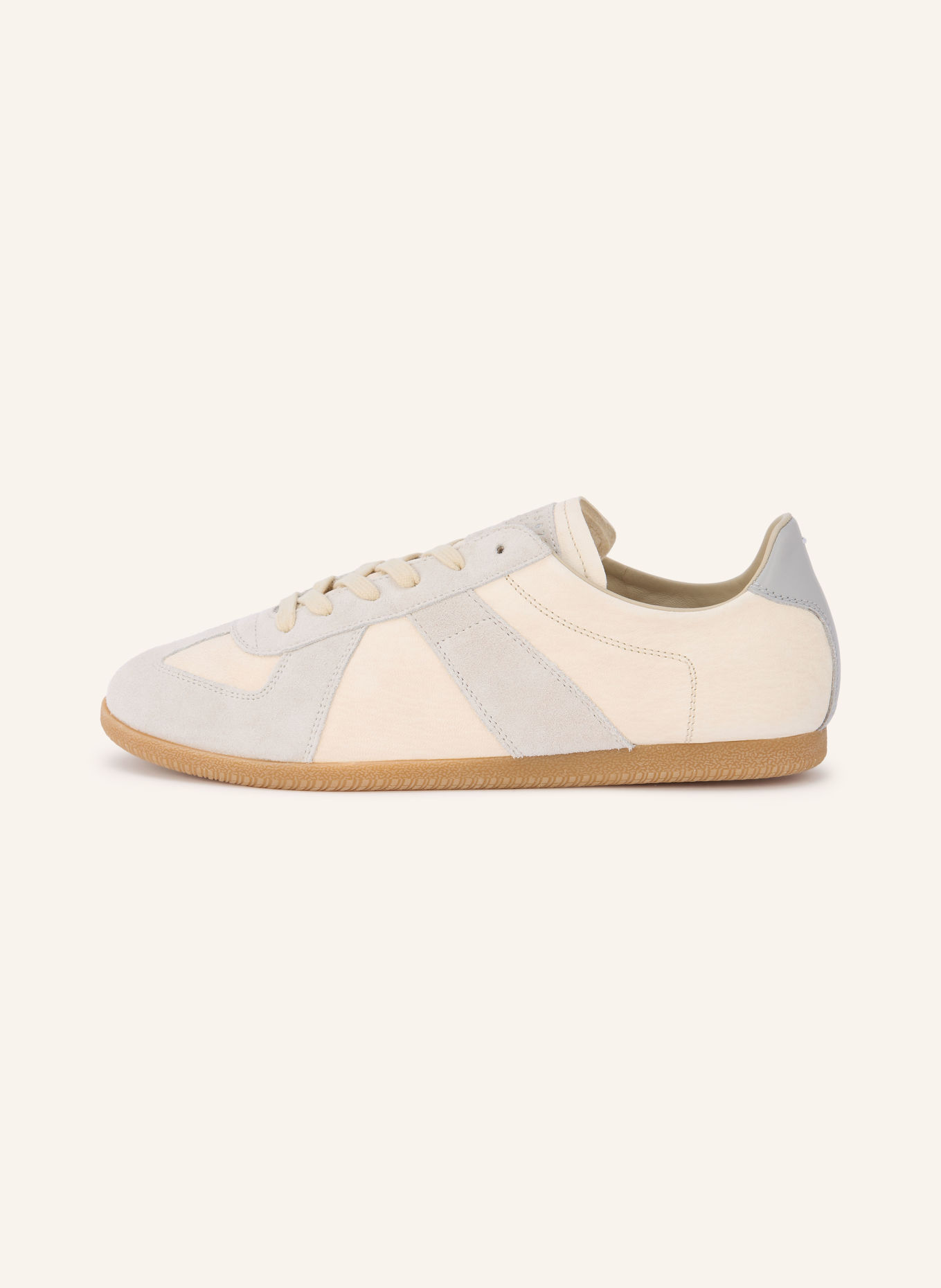 Maison Margiela REPLICA SOFT Sneakers: CREAM / BLUE GRAY