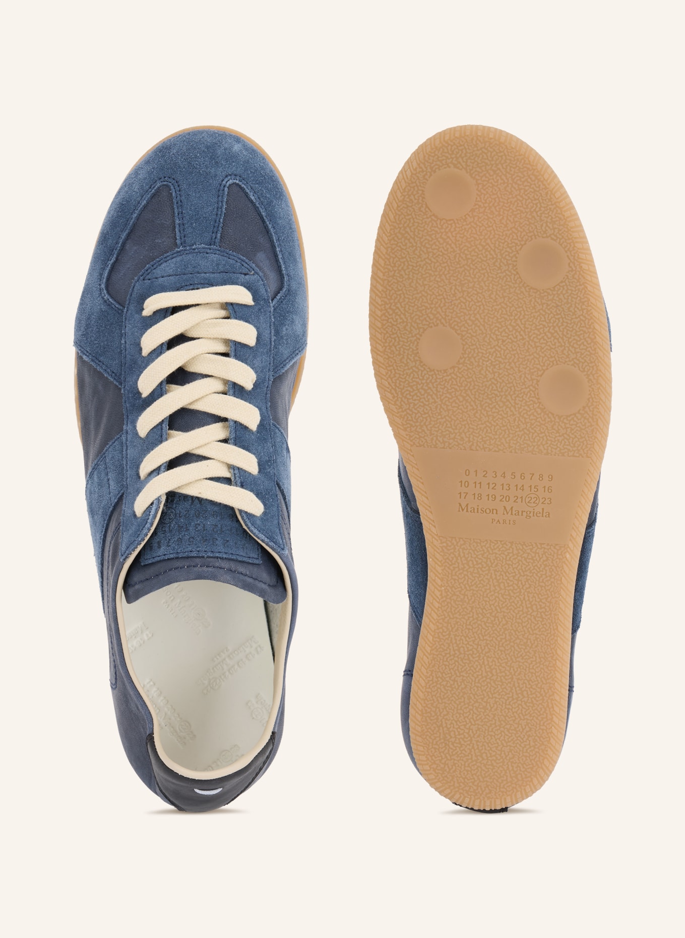 Maison Margiela EXCLUSIV Sneakers: BLUE