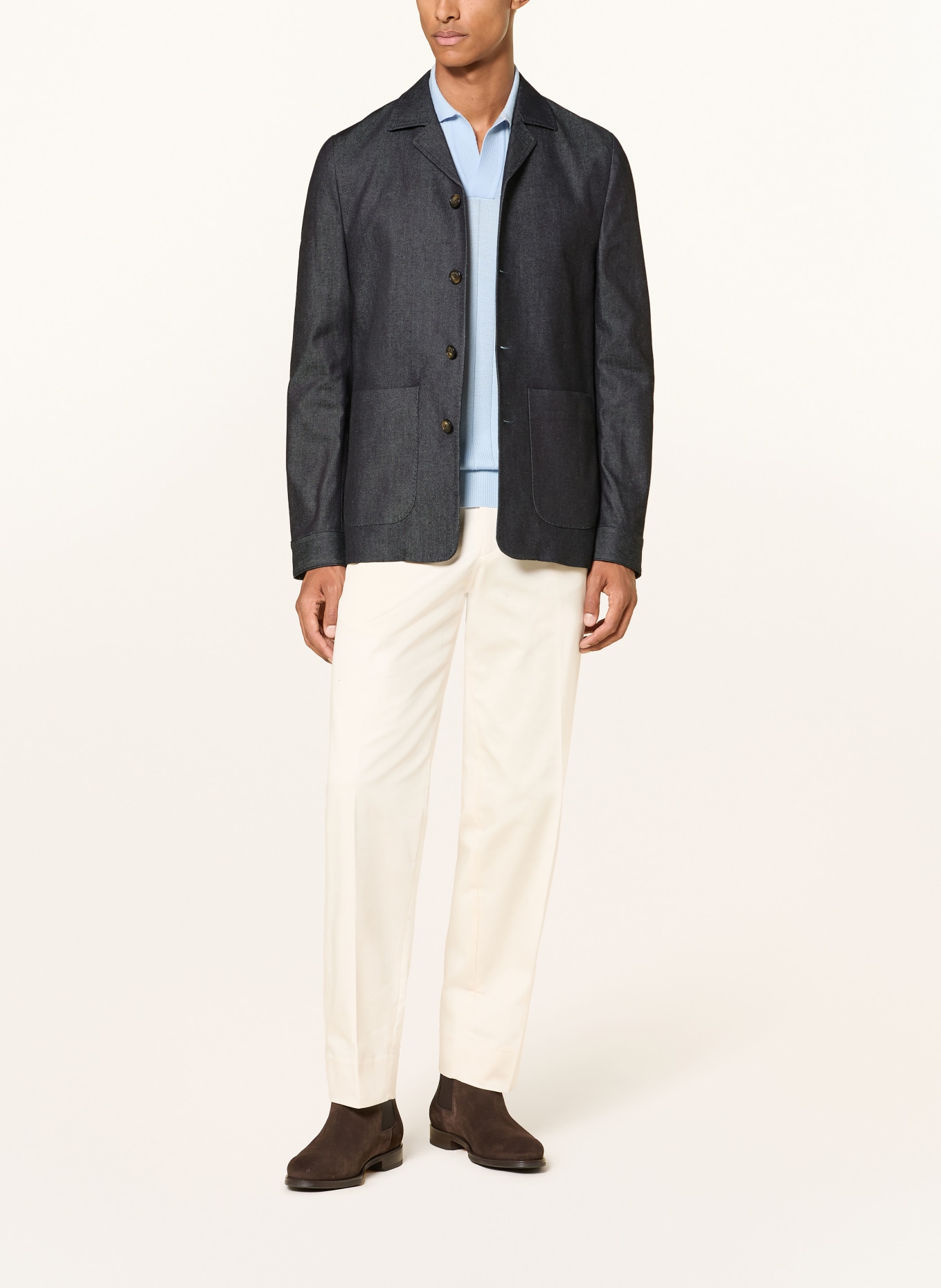 Aurélien Overshirt: DARK BLUE