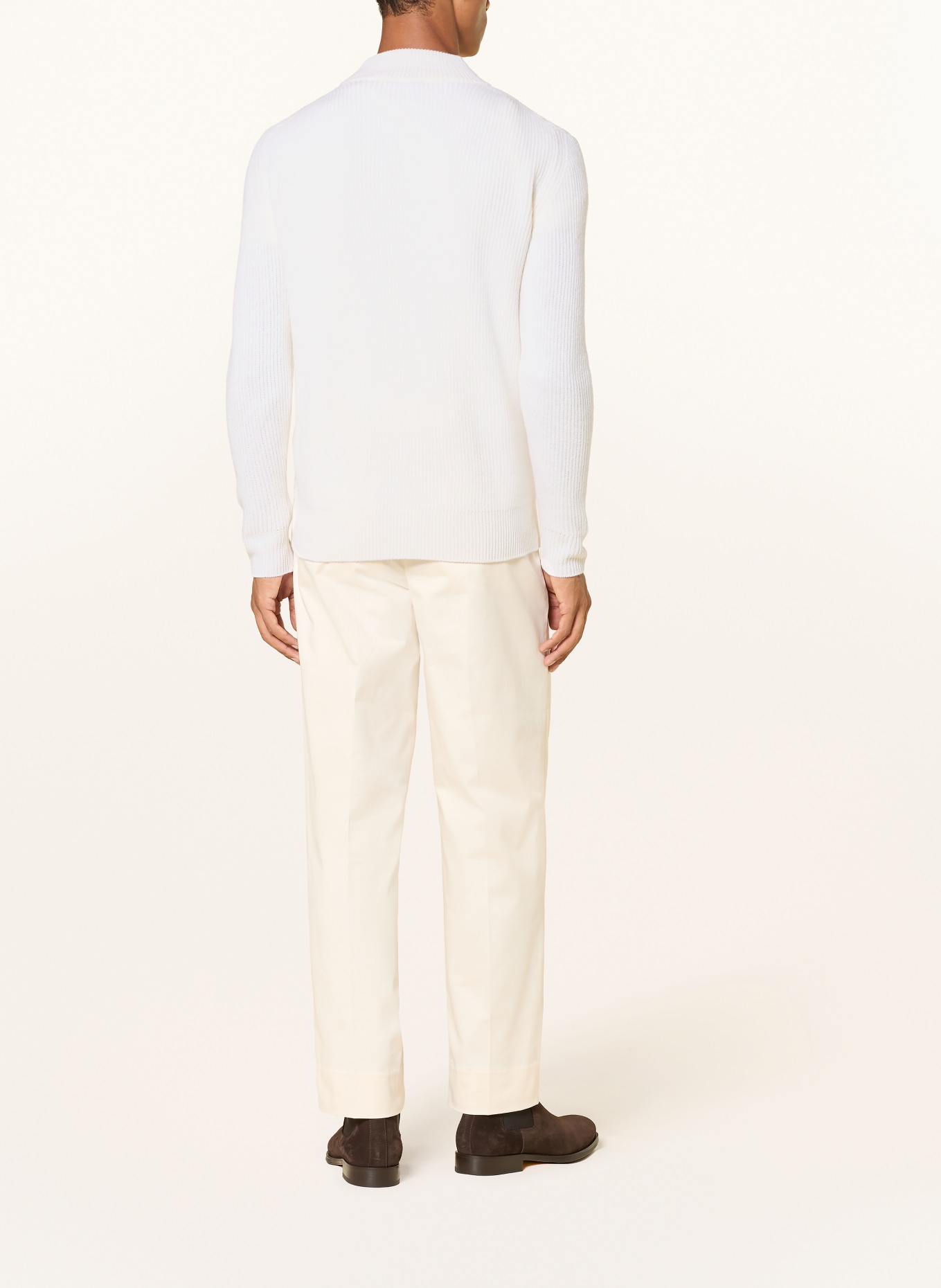 Aurélien Pullover COSTA aus Merinowolle: CREME