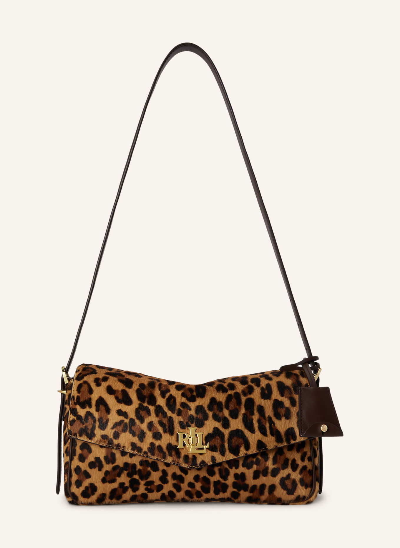 LAUREN RALPH LAUREN Geantă de umăr FARRAH MEDIUM: MARO / AUR