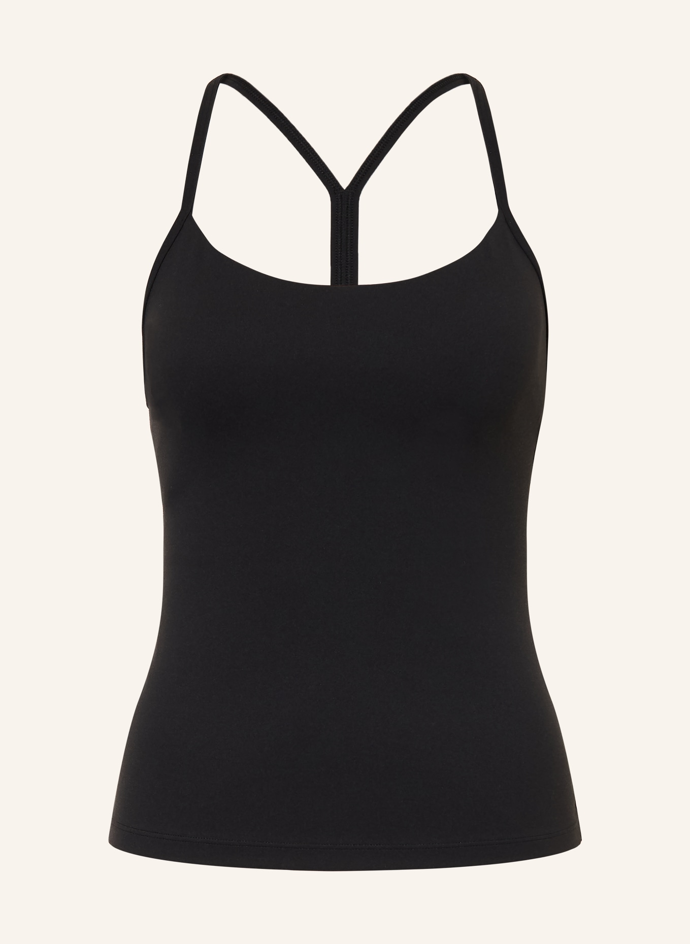 lululemon Tanktop FLOW Y: ZWART