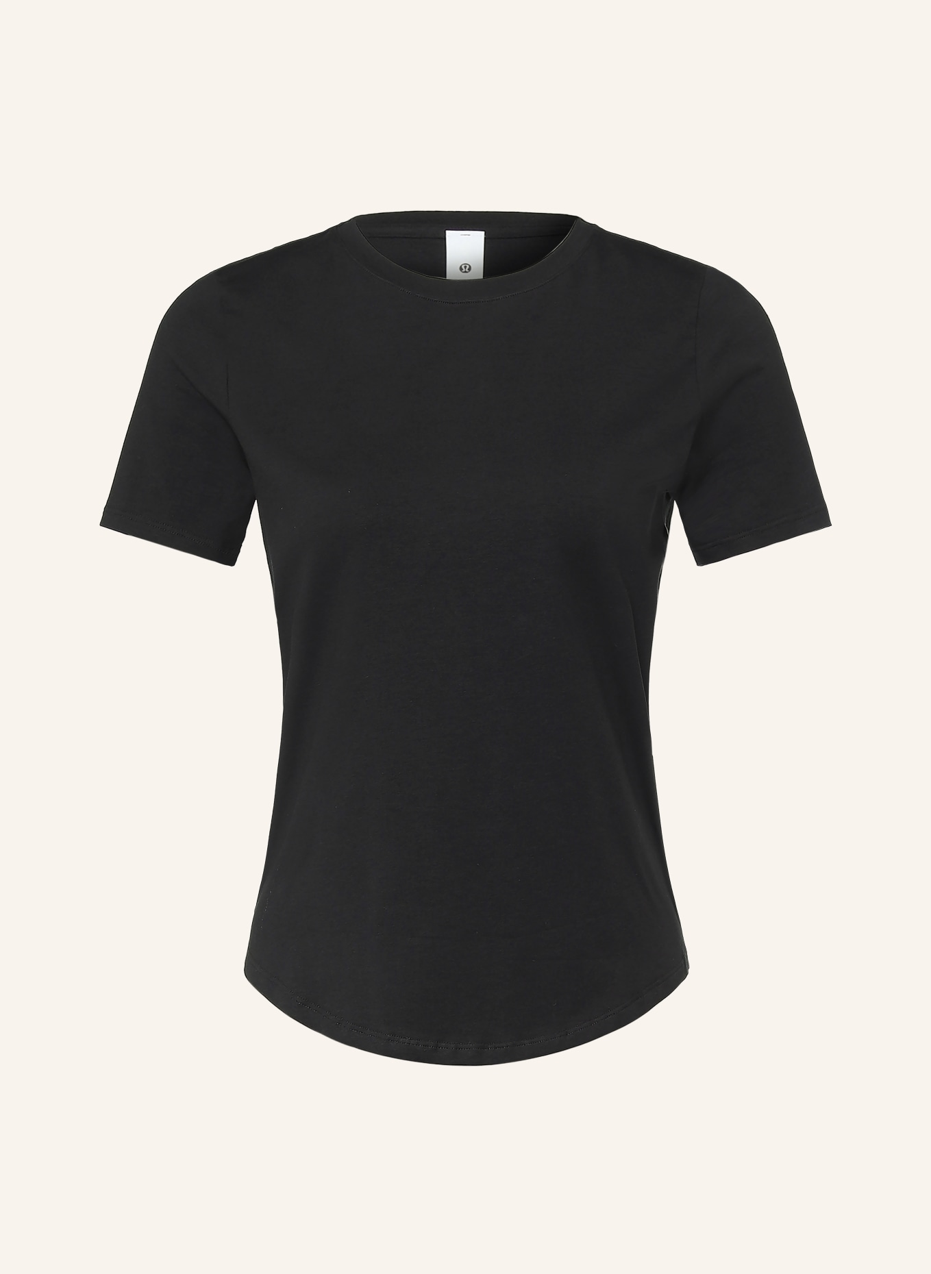 lululemon T-shirt LOVE CREW: CZARNY