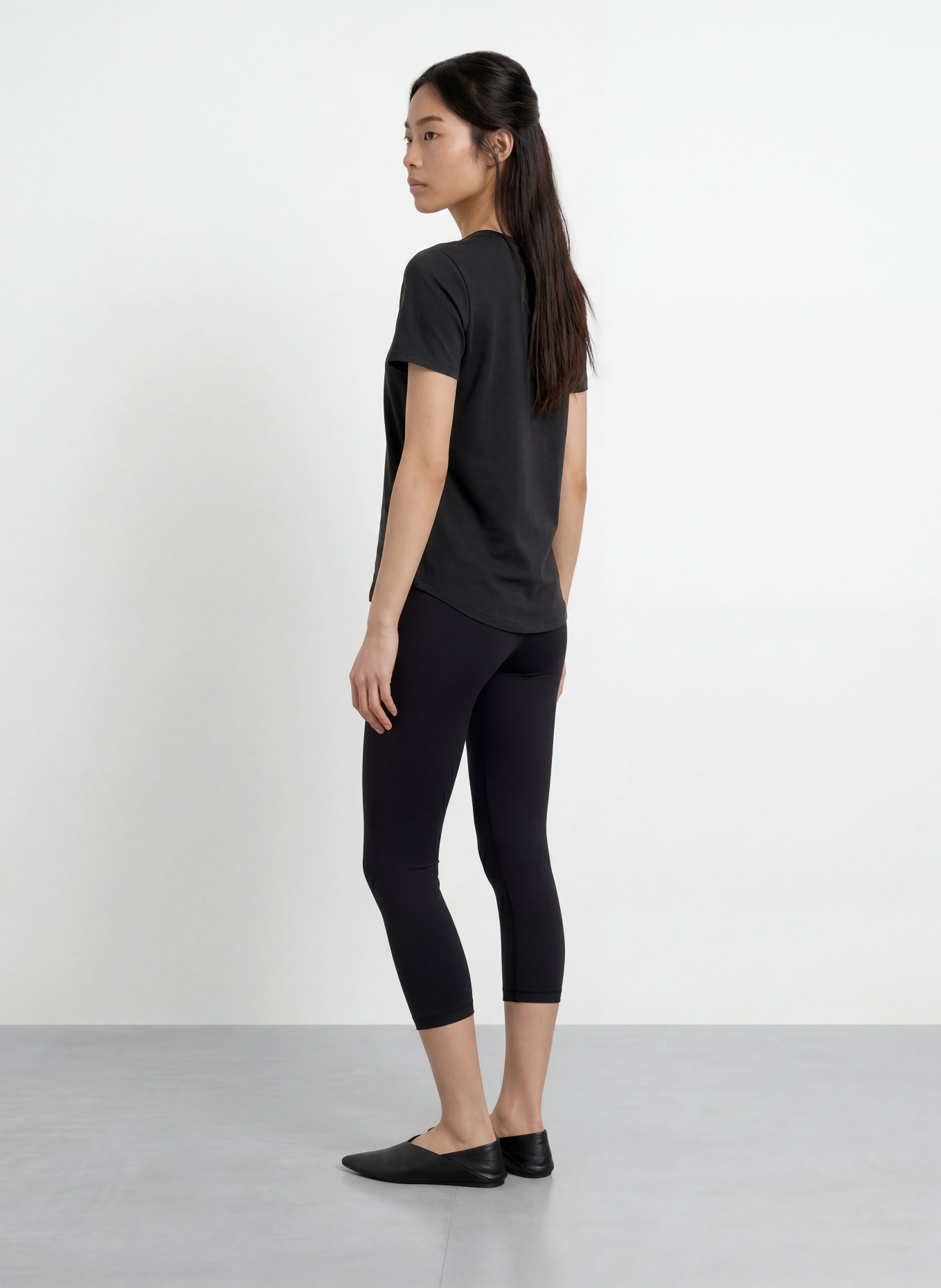 lululemon T-shirt LOVE CREW: CZARNY