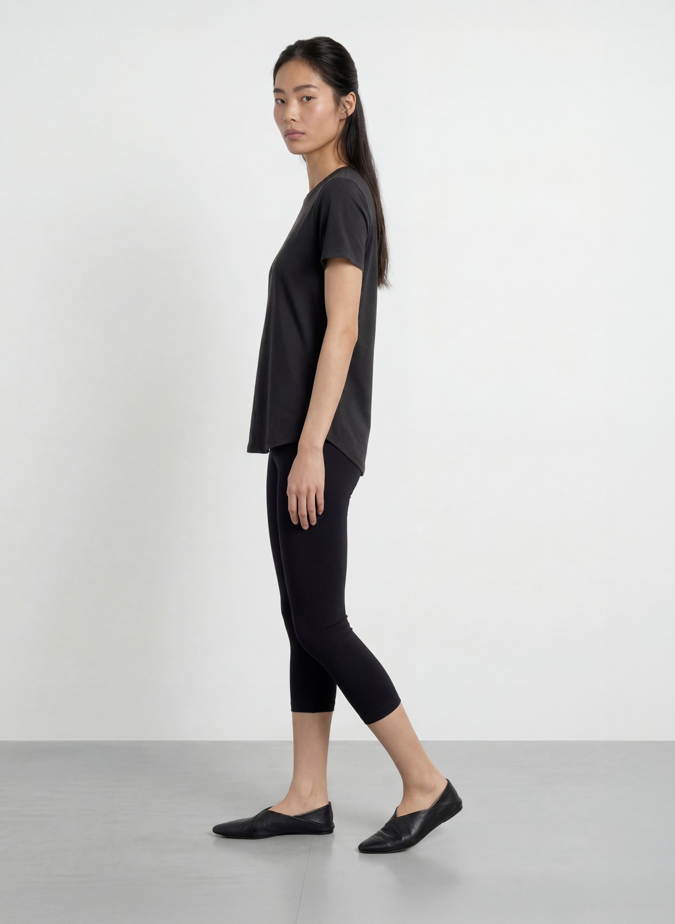 lululemon T-shirt LOVE CREW: CZARNY