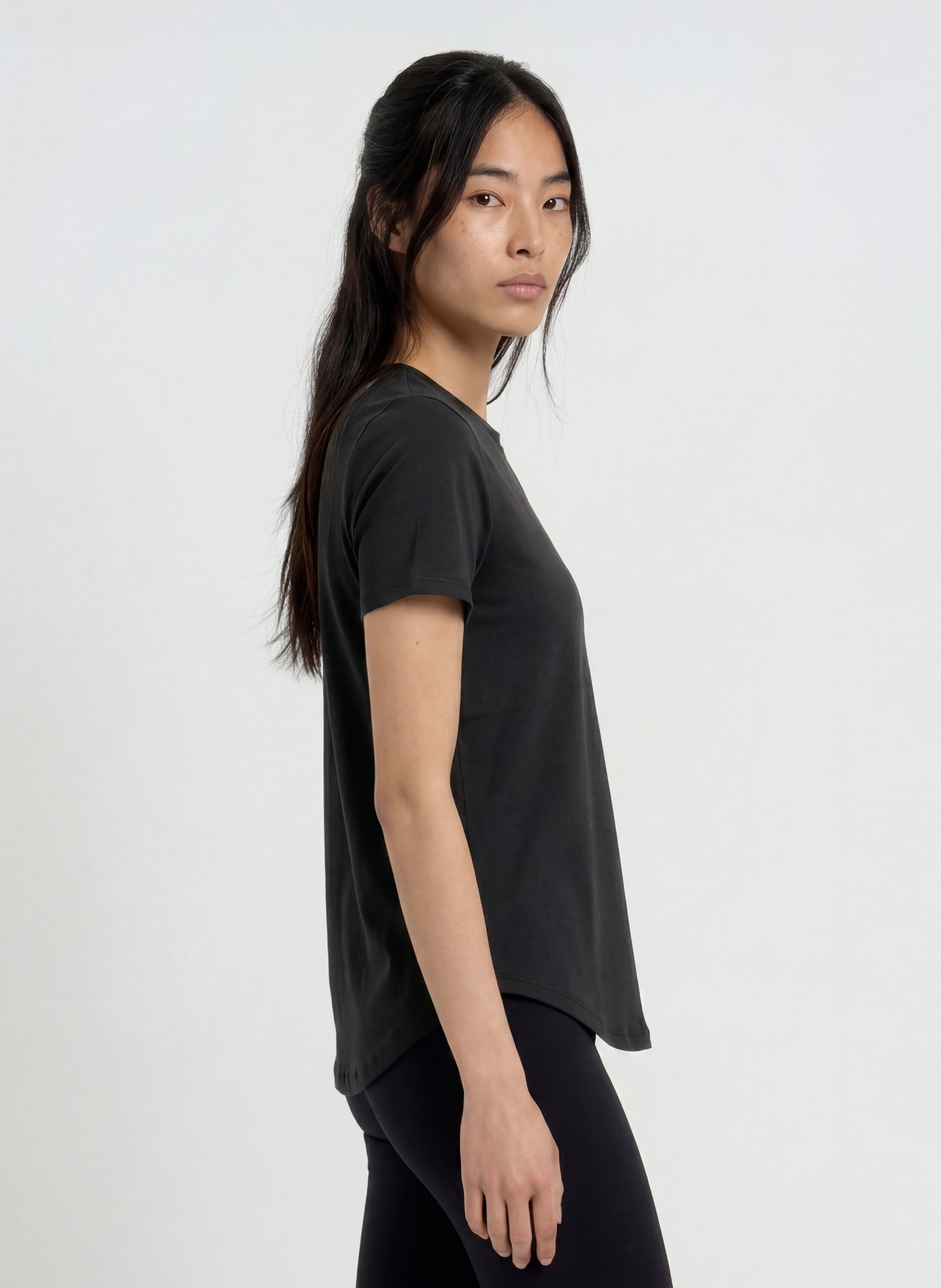 lululemon T-shirt LOVE CREW: CZARNY