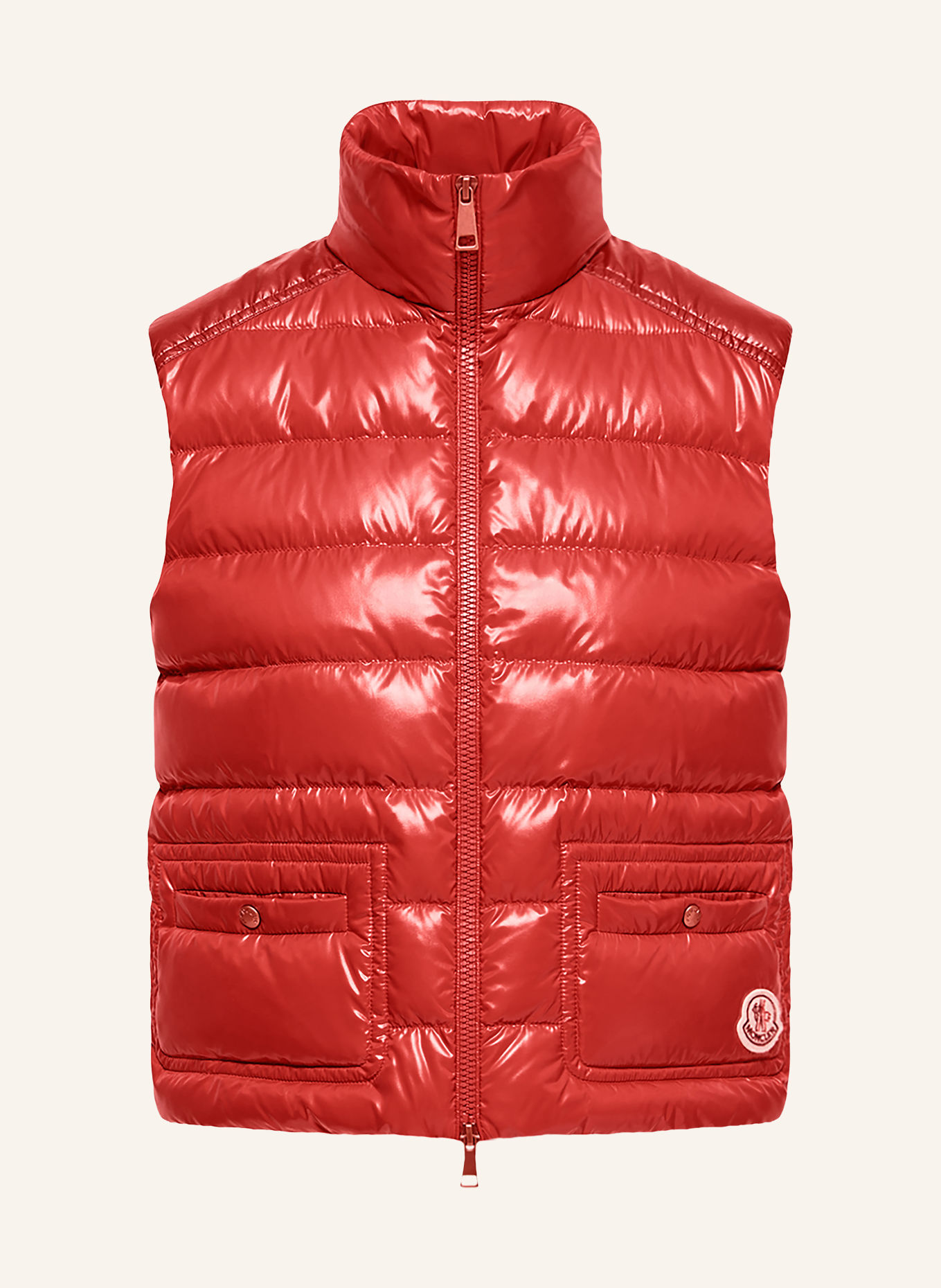 MONCLER Daunenweste FRELON: ROT