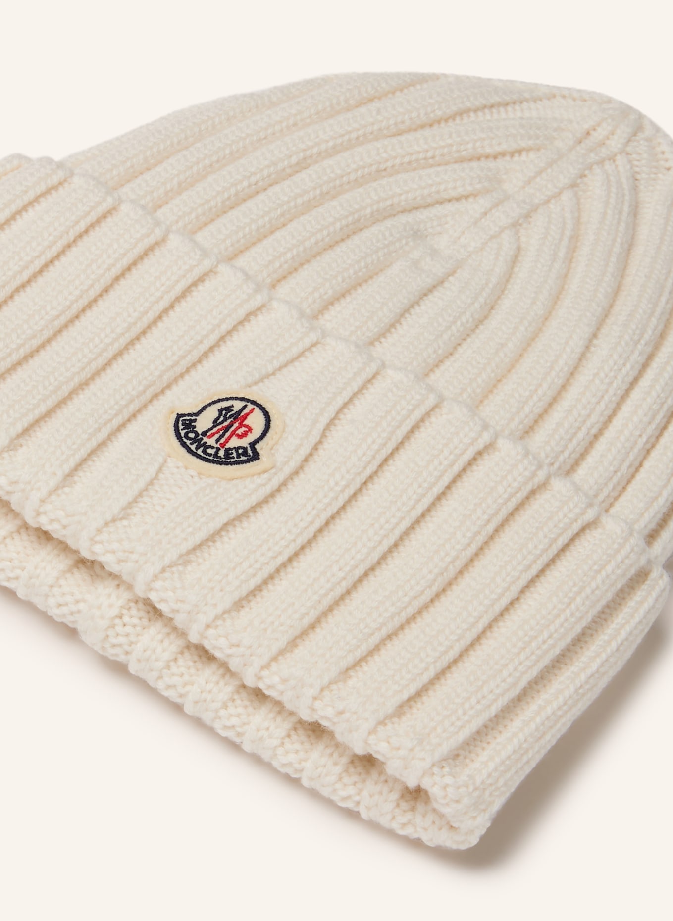 MONCLER Czapka: KREMOWY