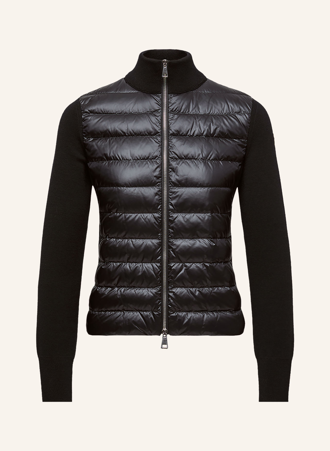 MONCLER Lightweight down jacket in a blend of materials: BLACK