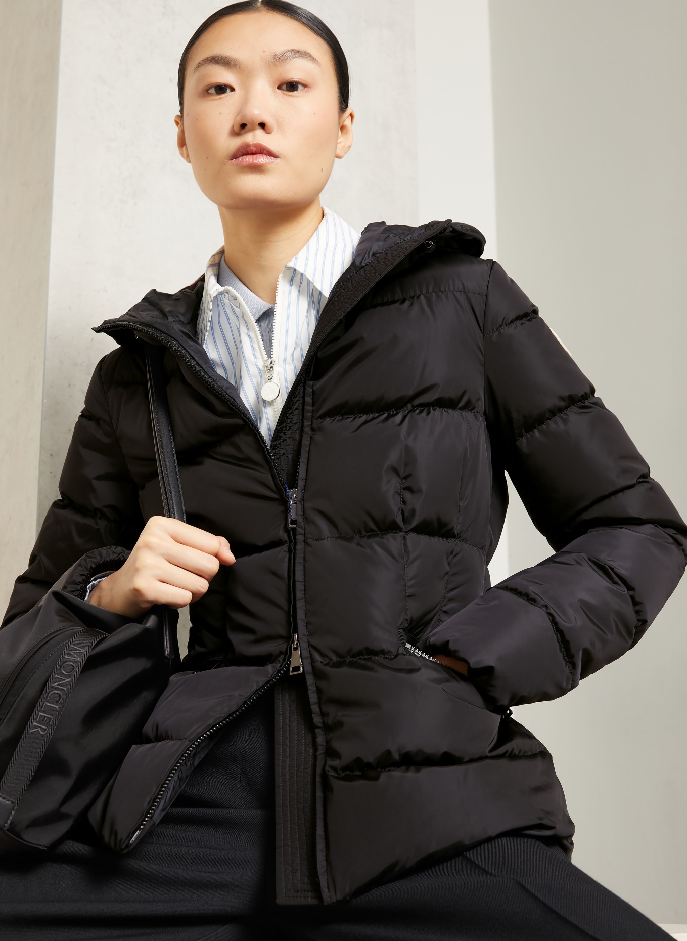 MONCLER Daunenjacke AVOCE: SCHWARZ