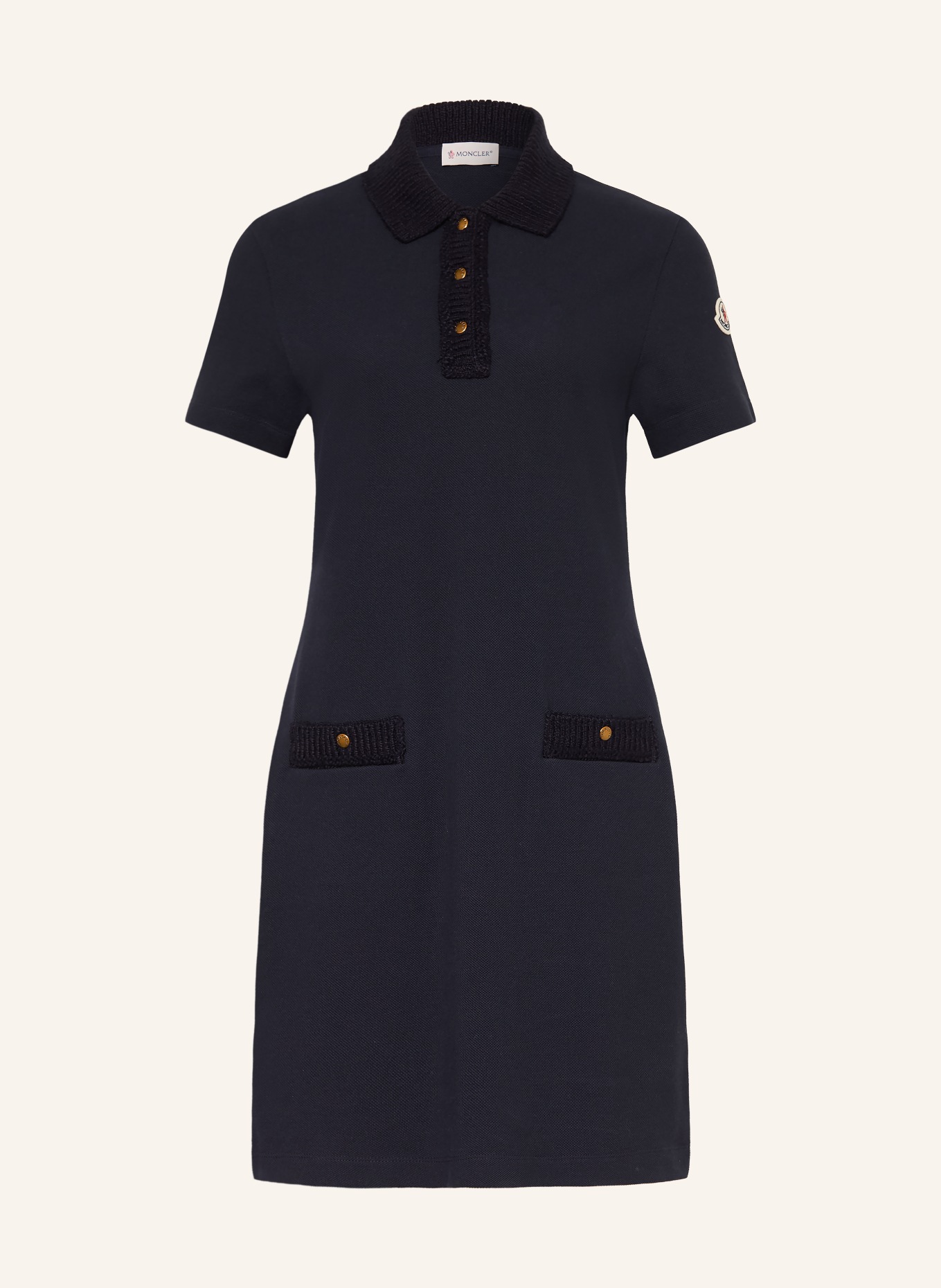 MONCLER Kleid: DUNKELBLAU