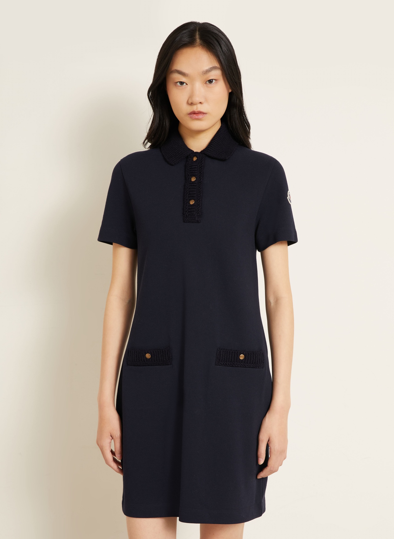 MONCLER Kleid: DUNKELBLAU