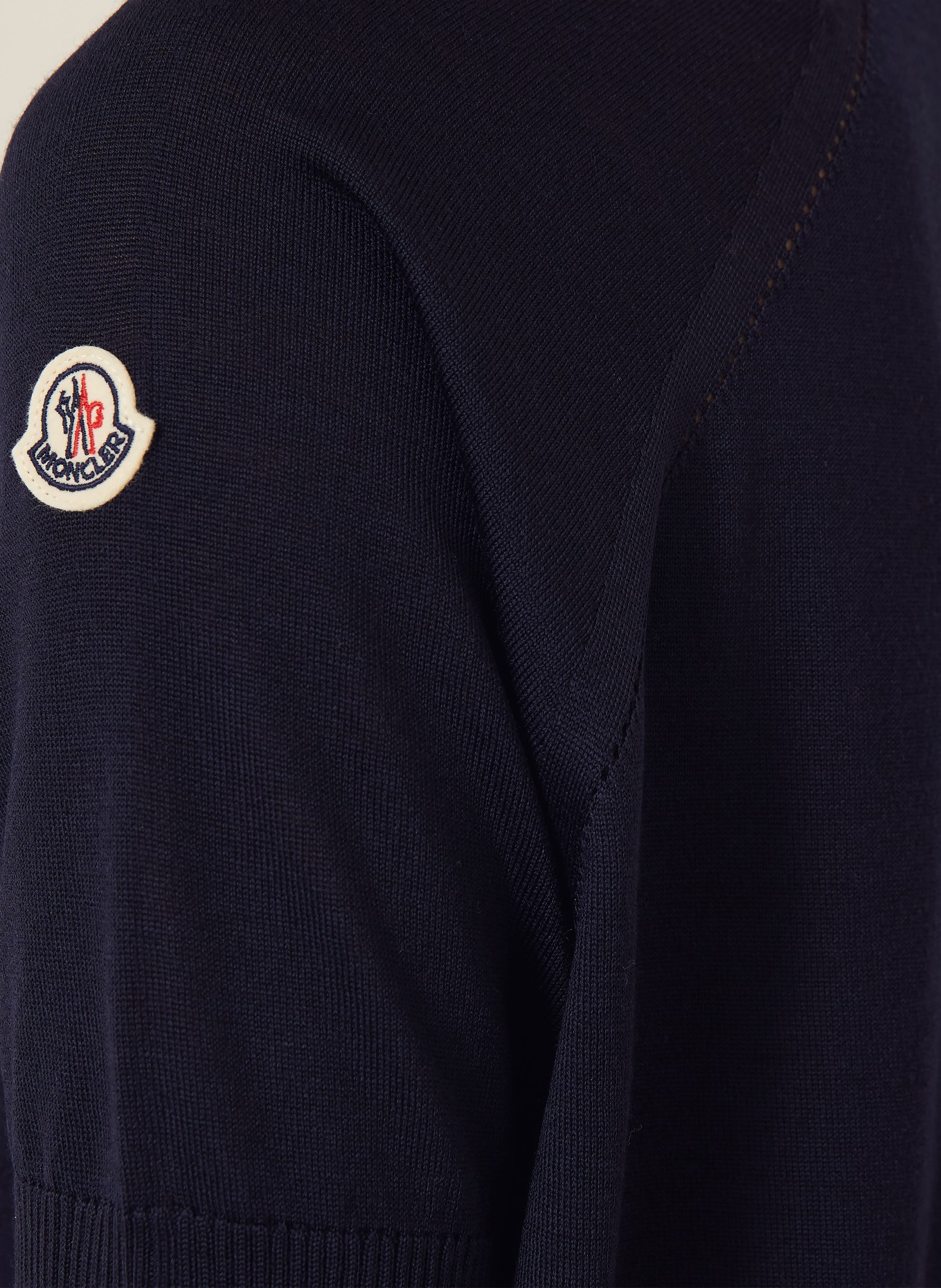 MONCLER Knit shirt: DARK BLUE
