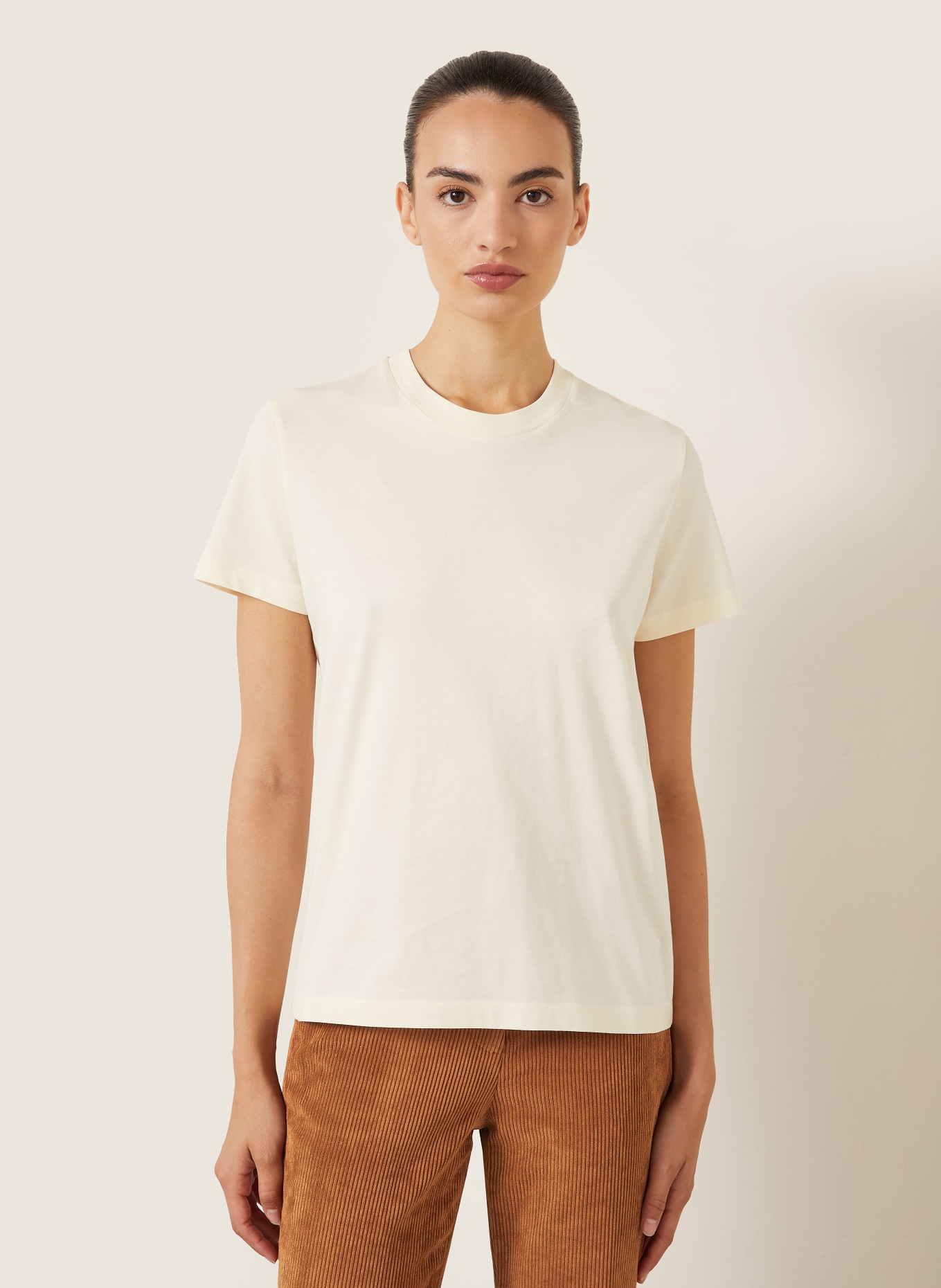 MONCLER T-shirt: CREAM