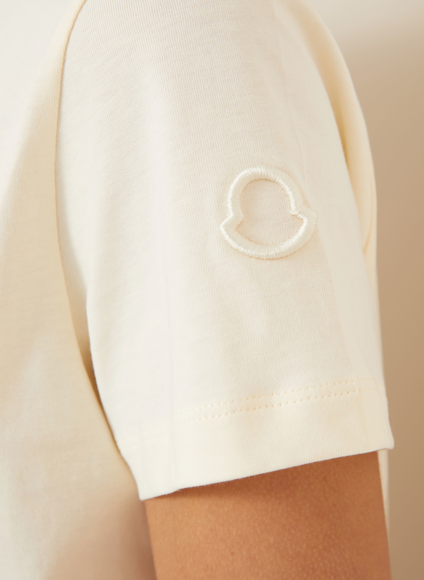 MONCLER T-shirt: CREAM