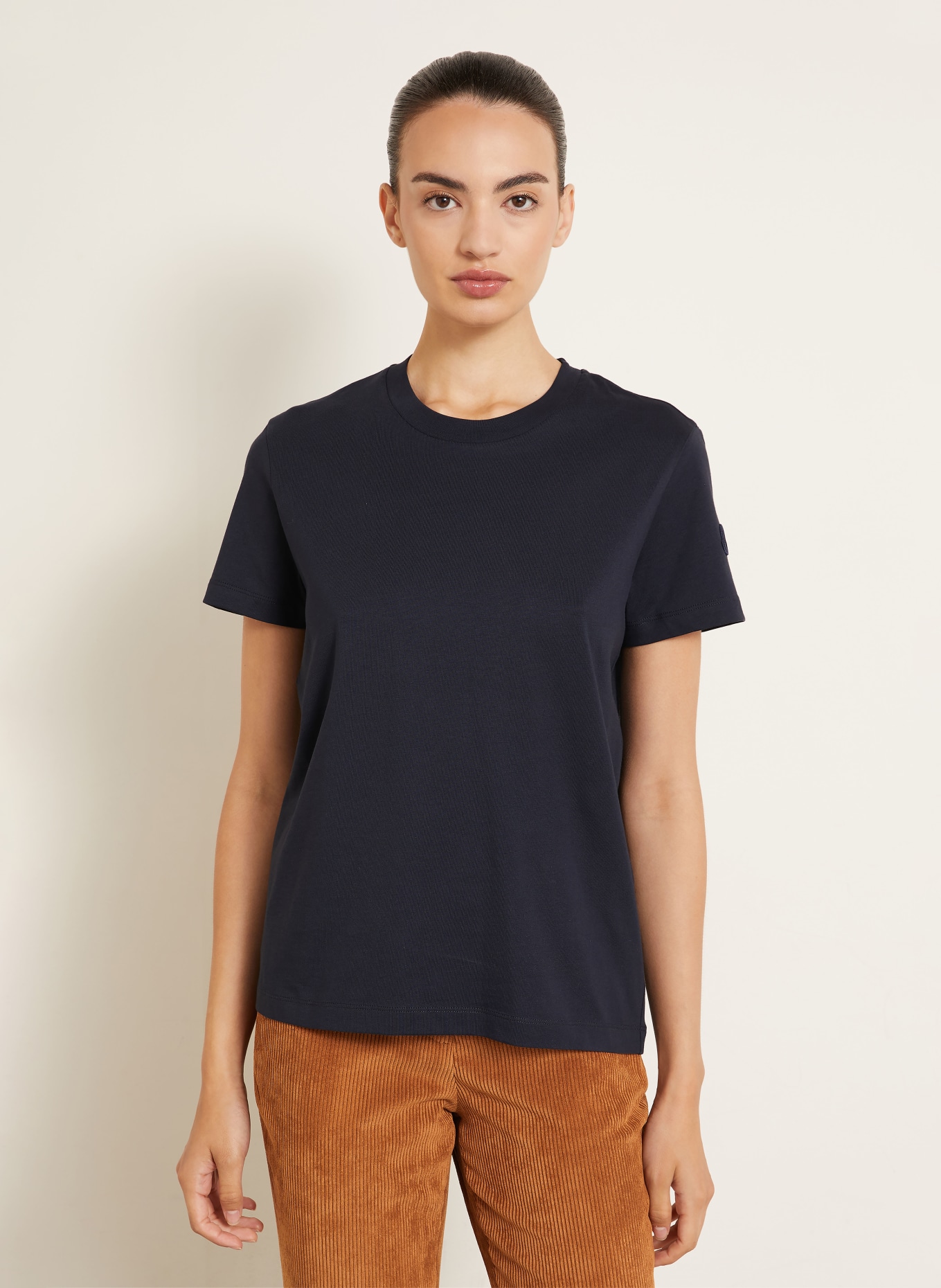 MONCLER T-shirt: DONKERBLAUW