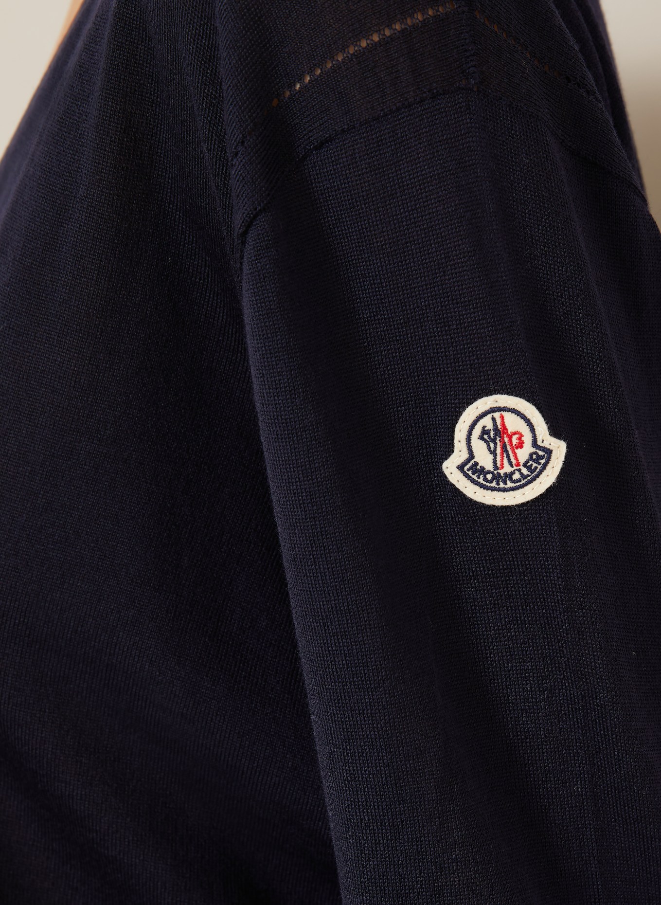 MONCLER Vest: DONKERBLAUW