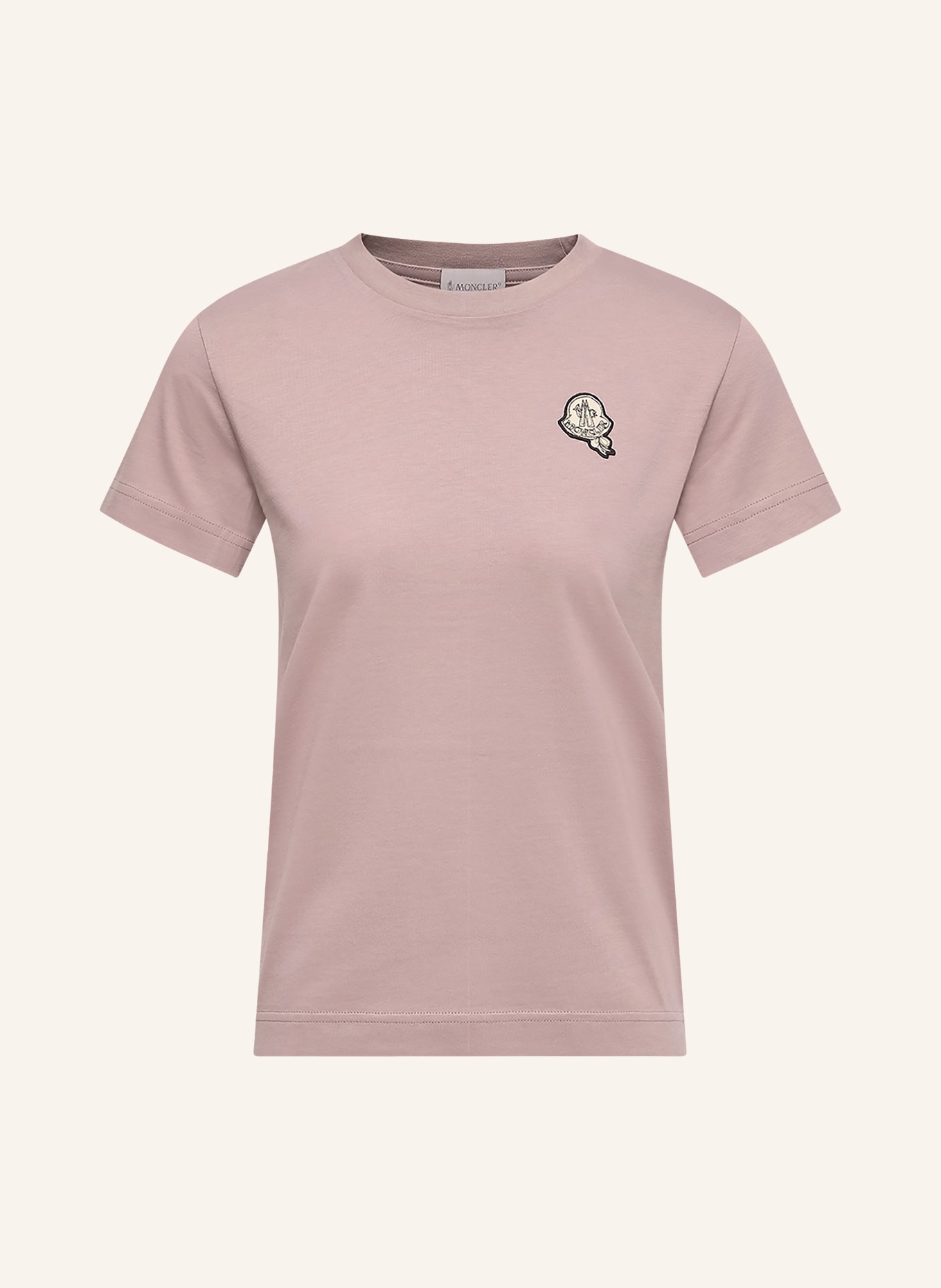 MONCLER T-shirt: DUSKY PINK