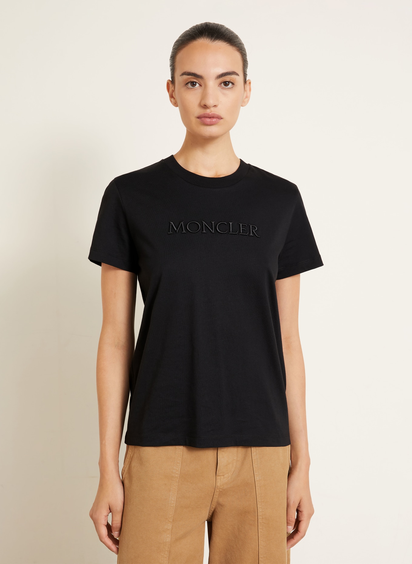MONCLER T-shirt: BLACK