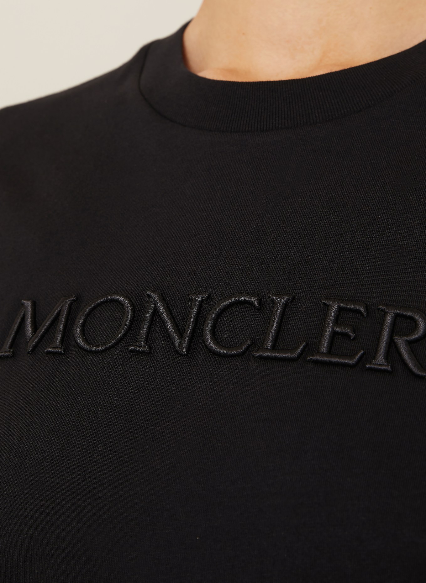 MONCLER T-shirt: BLACK