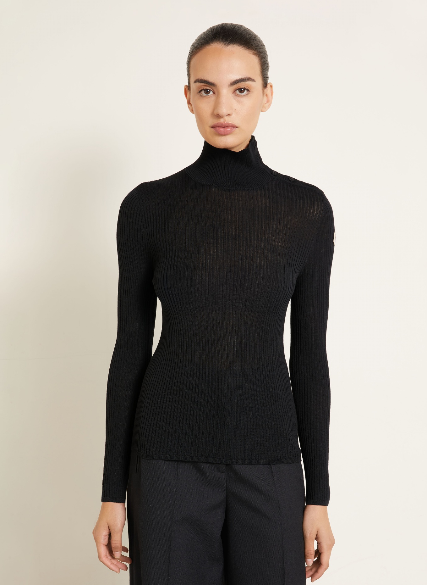 MONCLER Sweater: BLACK