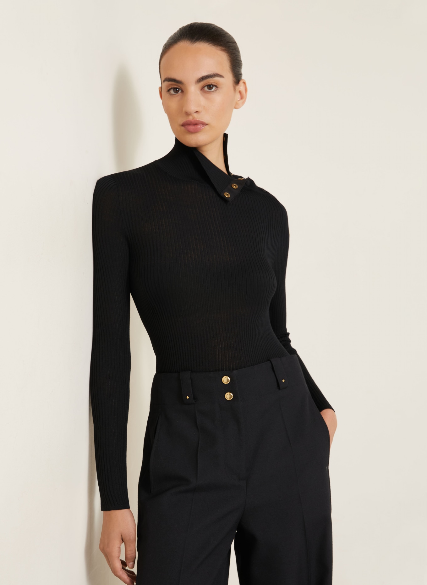 MONCLER Sweater: BLACK