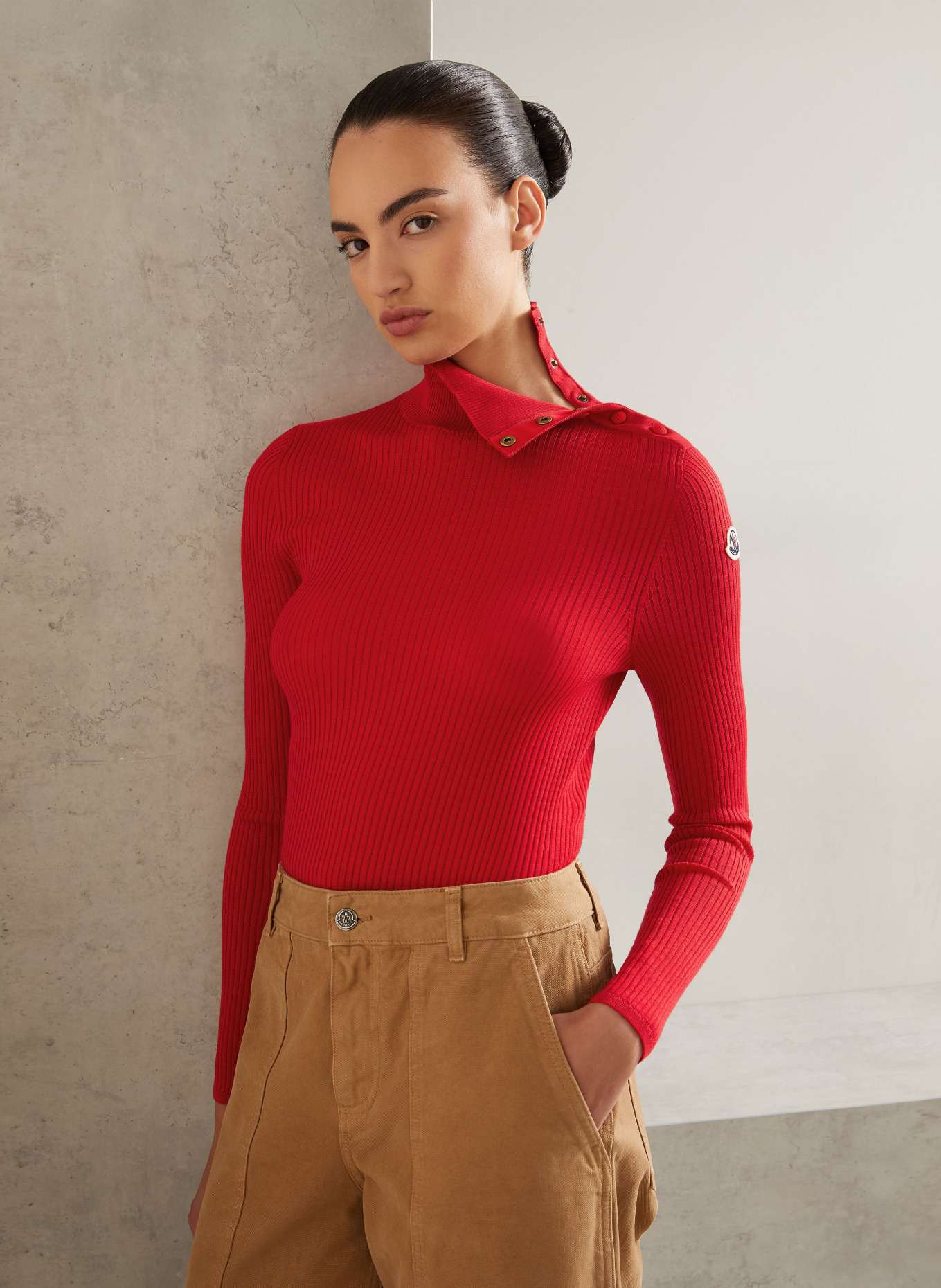 MONCLER Sweater: RED