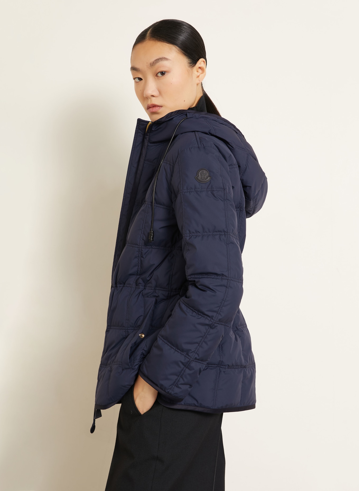 MONCLER Lightweight-Daunenjacke CYGNET: DUNKELBLAU
