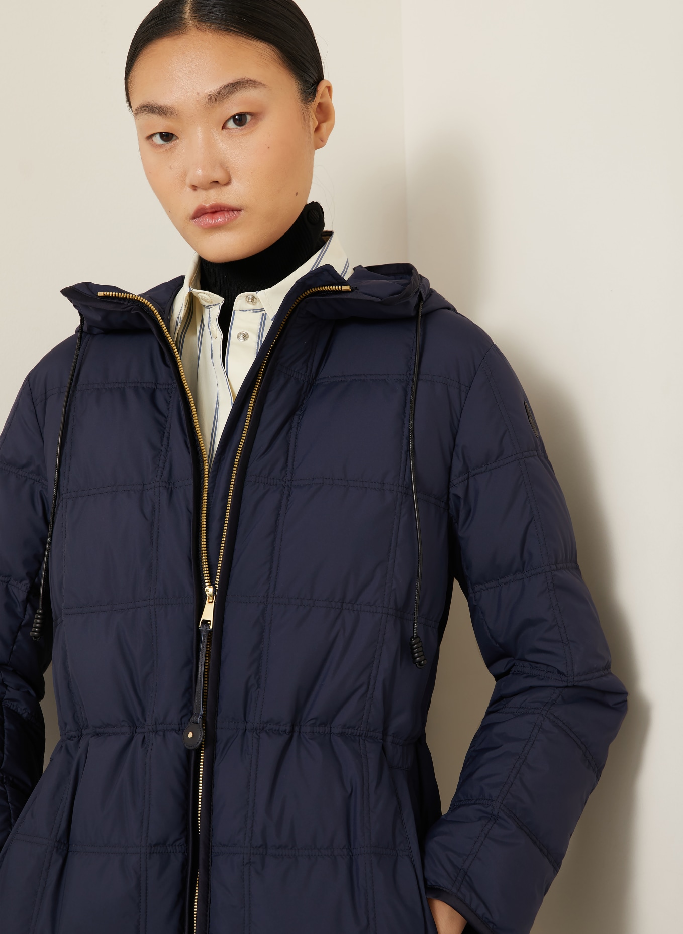 MONCLER Lightweight-Daunenjacke CYGNET: DUNKELBLAU