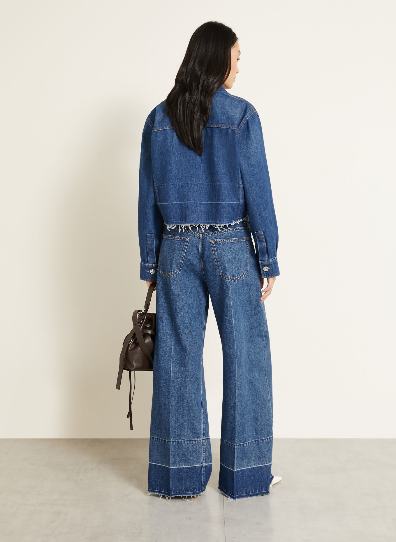 GIVENCHY Jeans med brede ben: 420 MEDIUM BLUE