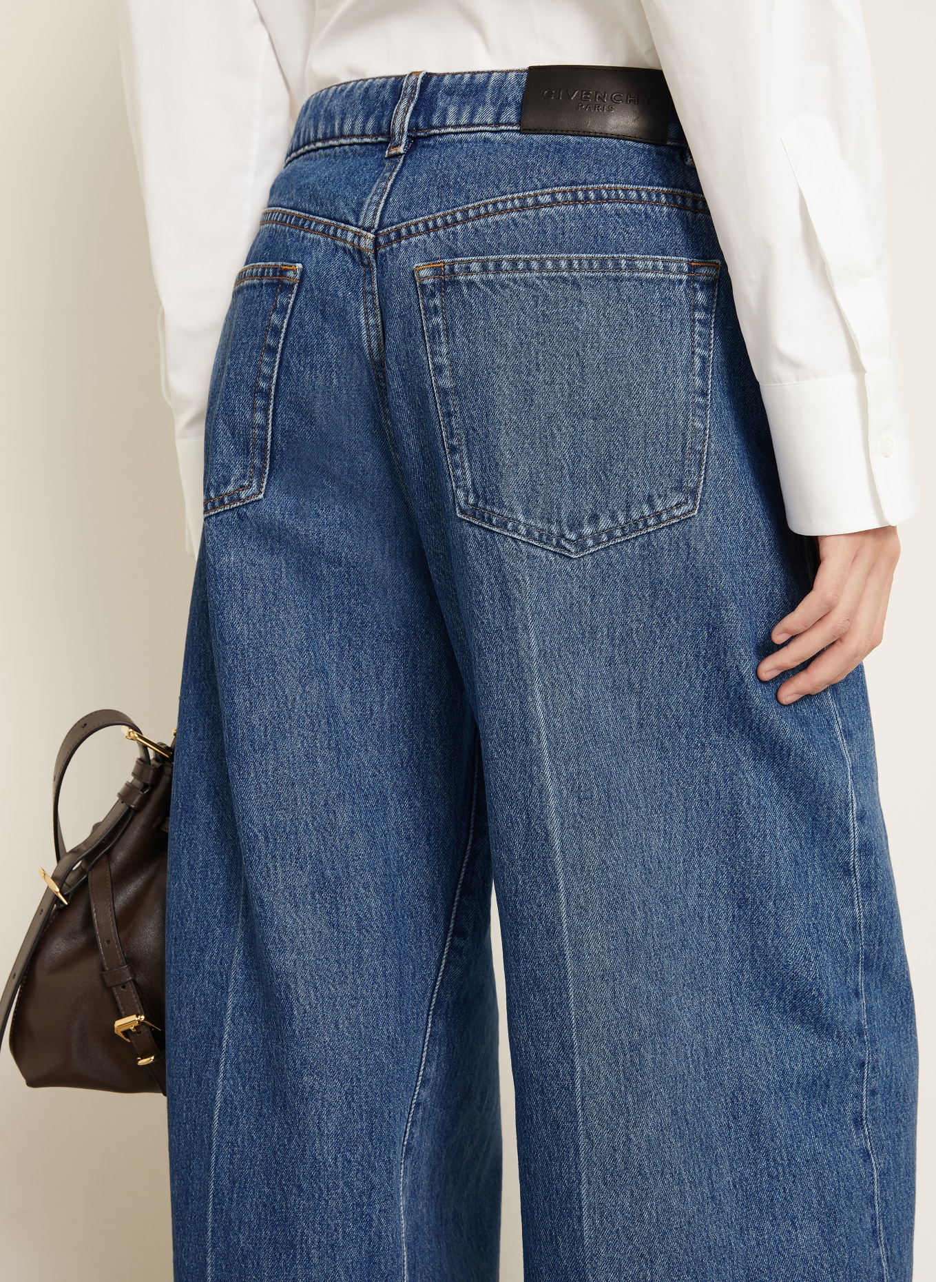 GIVENCHY Jeans med brede ben: 420 MEDIUM BLUE